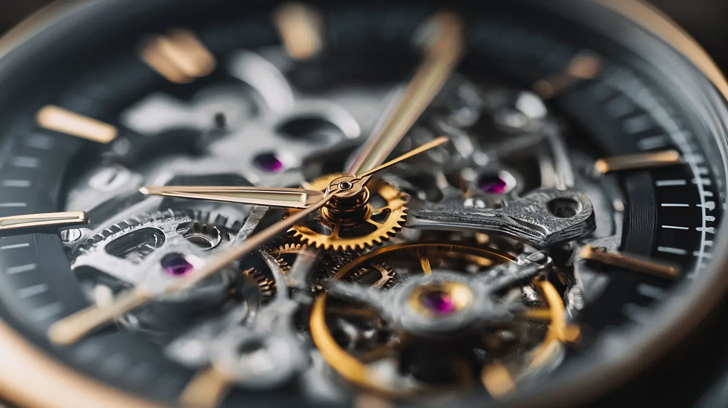 montre vue de pres, close up