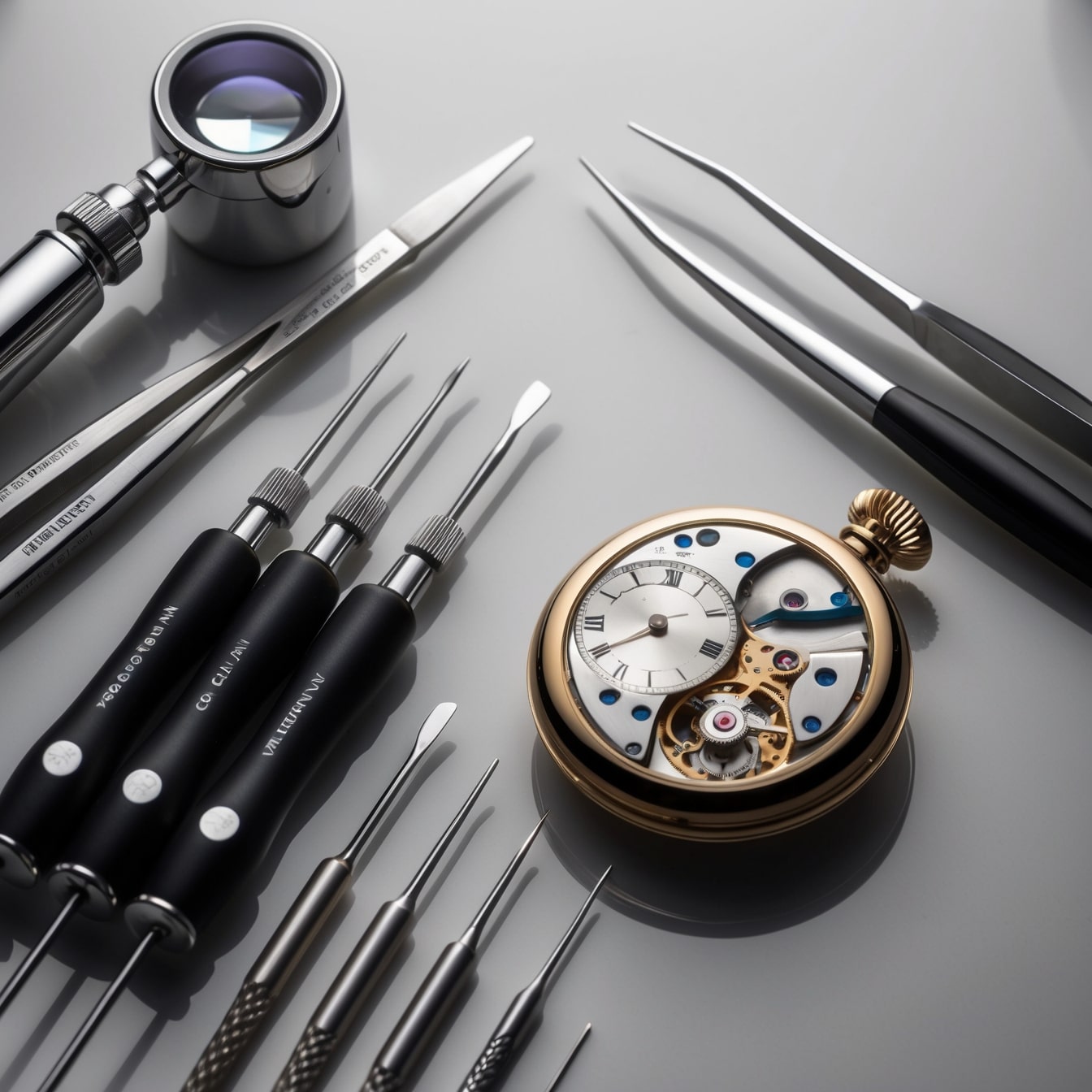 ouvrir une montre