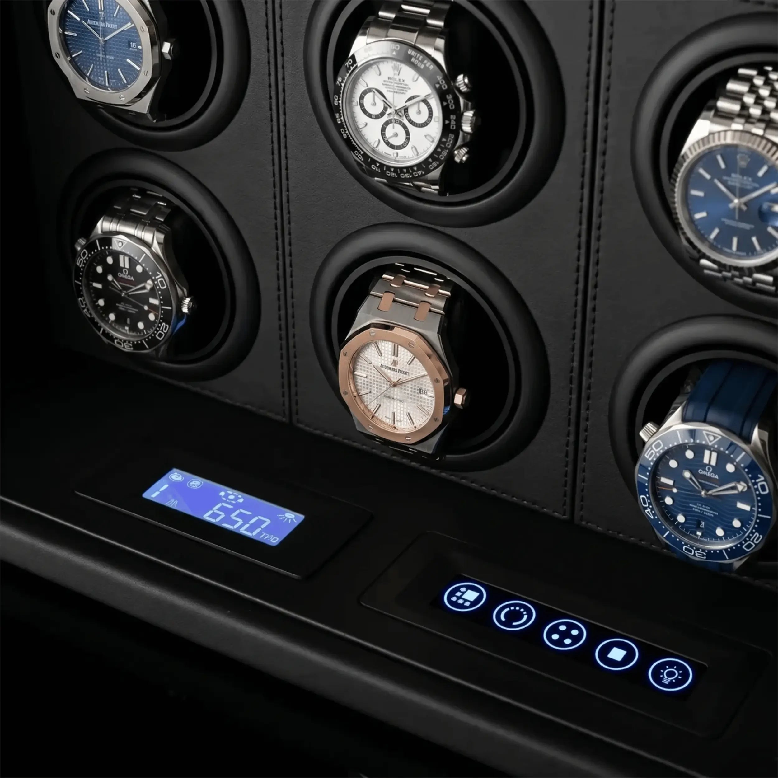 Bastion – Coffre Fort pour 12 Montres Automatiques - Rotation Horlogère
