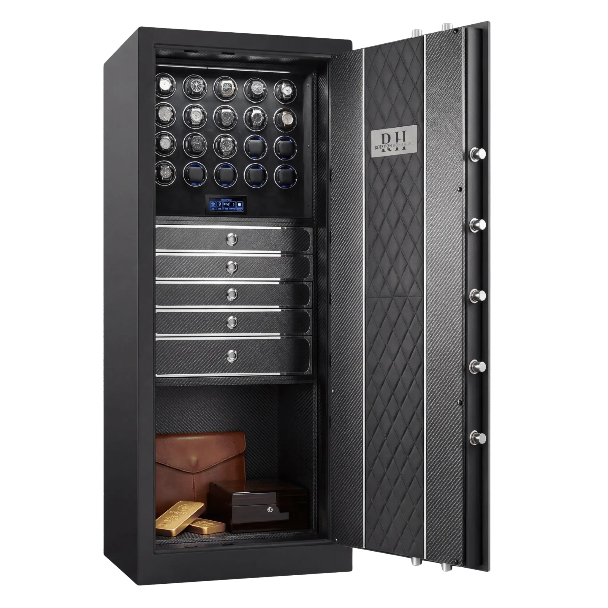 Bellagio Max™ – Coffre-fort avec remontoirs pour 20 Montres