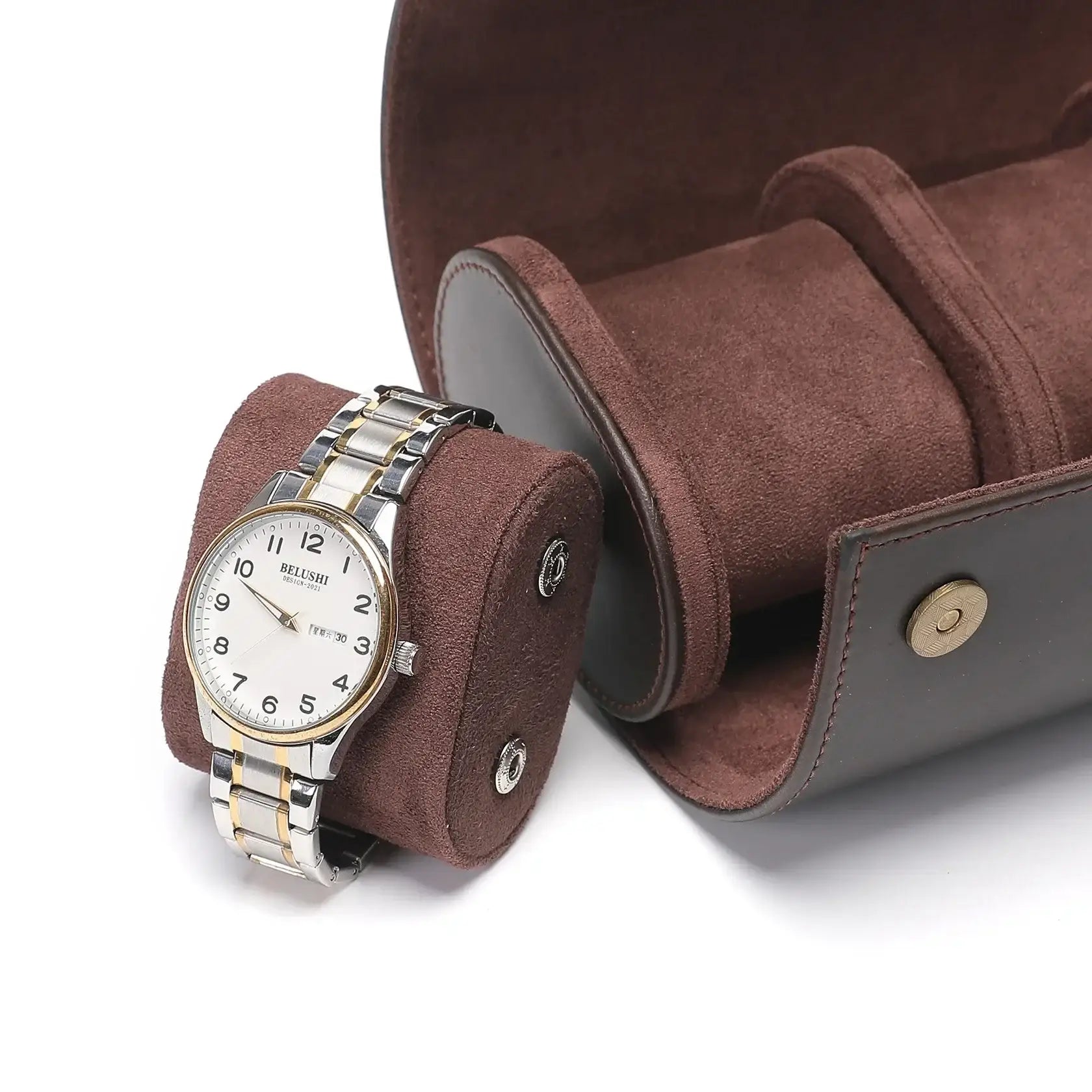 Atelier Duo – écrin Personnalisable pour 2 Montres - Rotation Horlogère