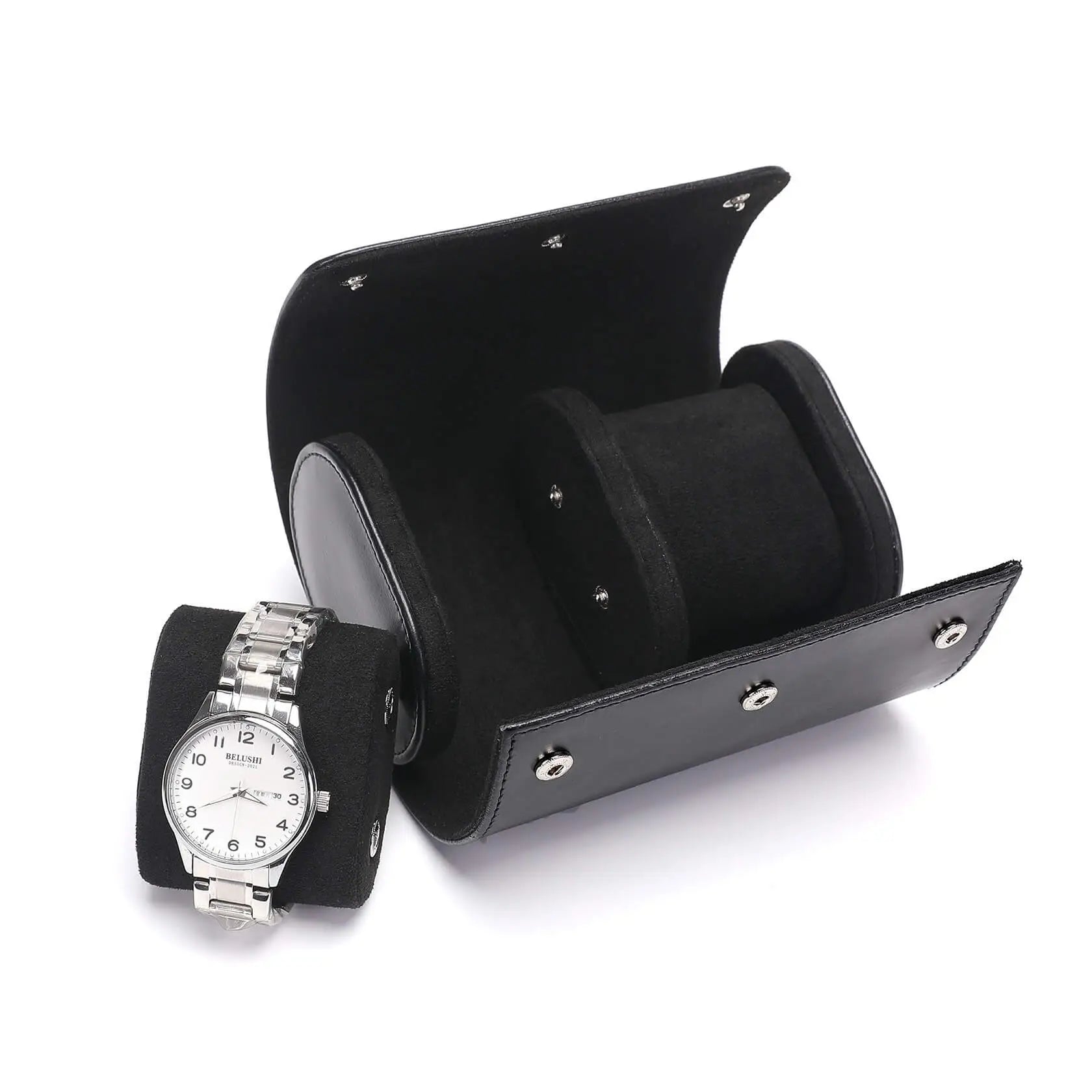 Atelier Duo – écrin Personnalisable pour 2 Montres - Rotation Horlogère