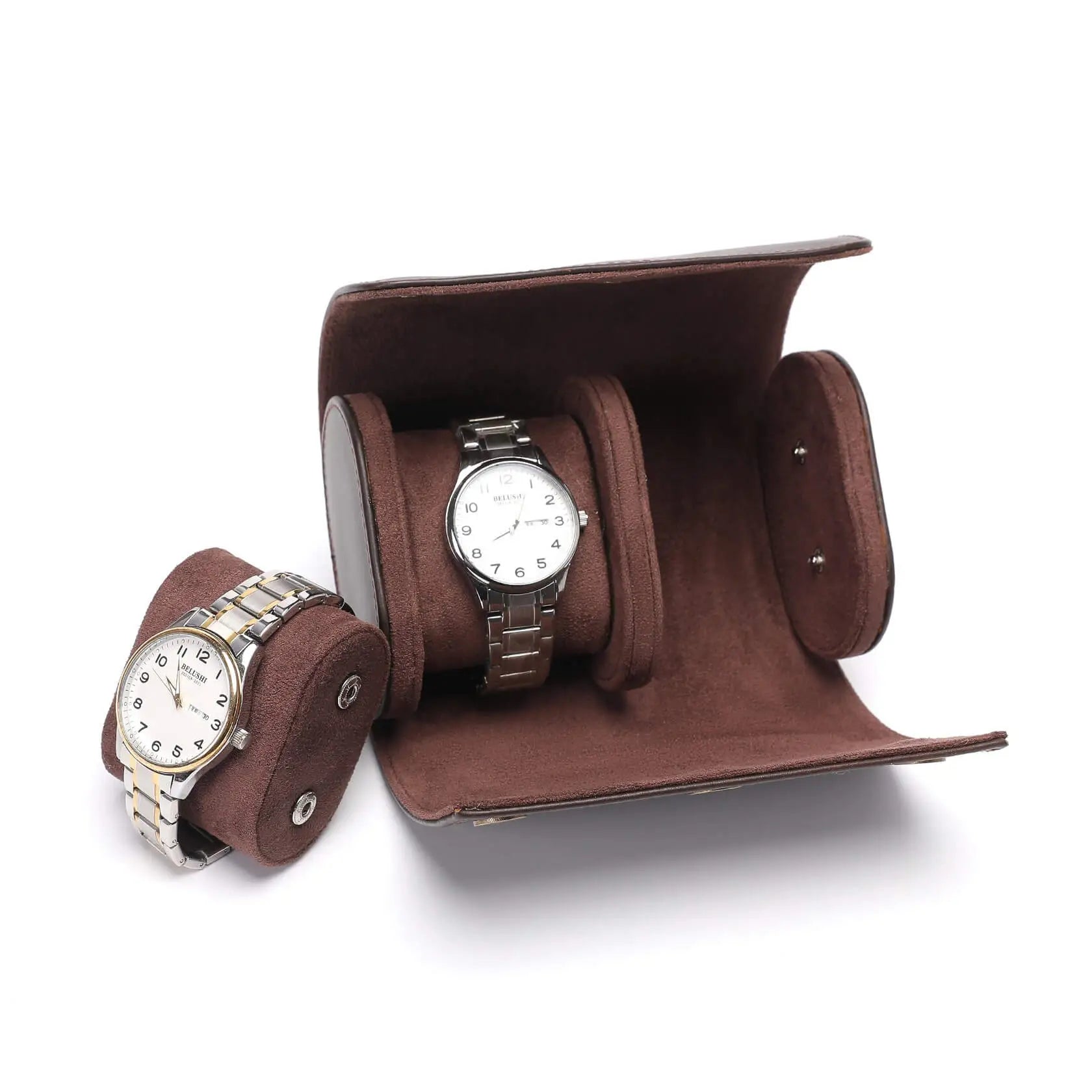 Atelier Duo – écrin Personnalisable pour 2 Montres - Rotation Horlogère