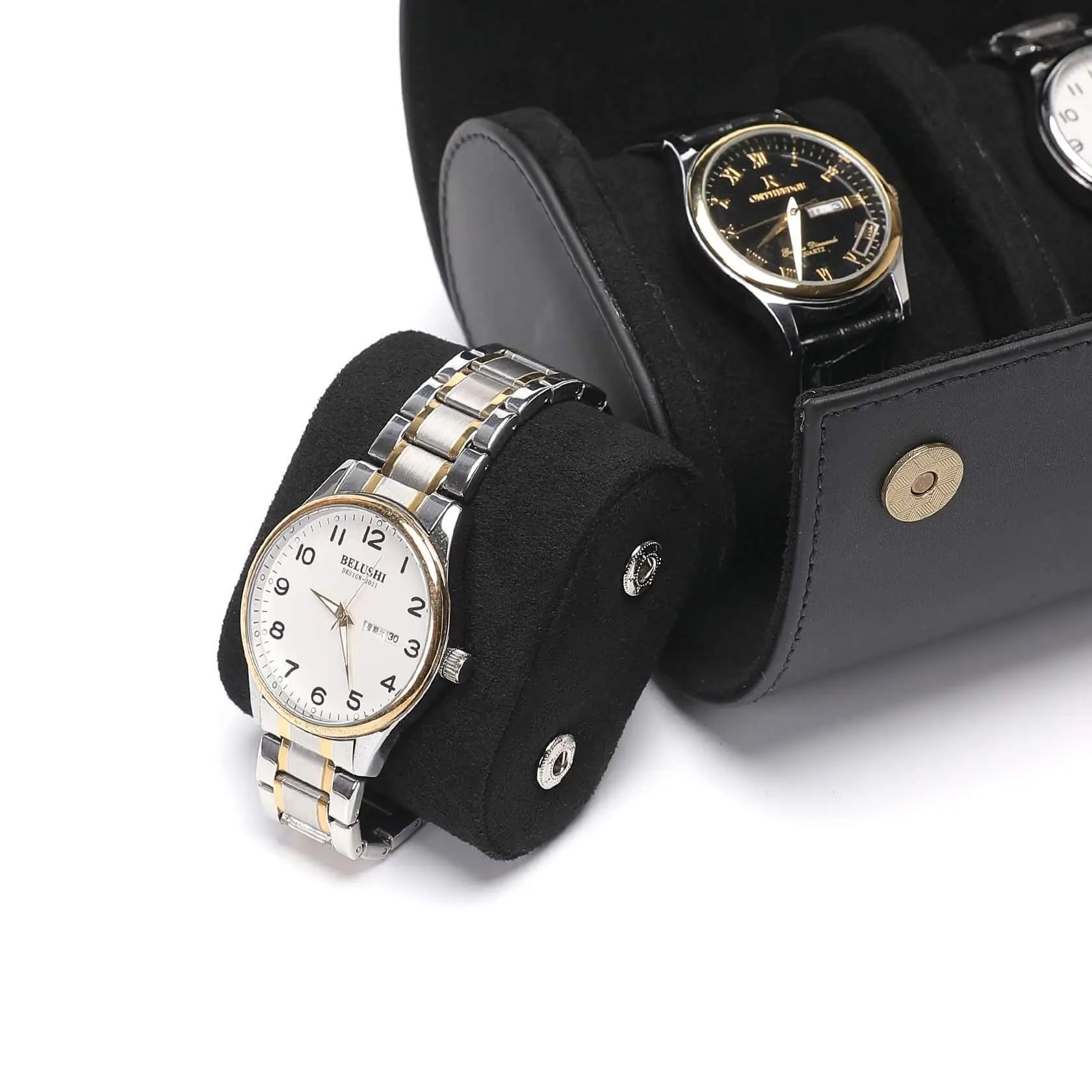 Atelier Duo – écrin Personnalisable pour 2 Montres - Rotation Horlogère
