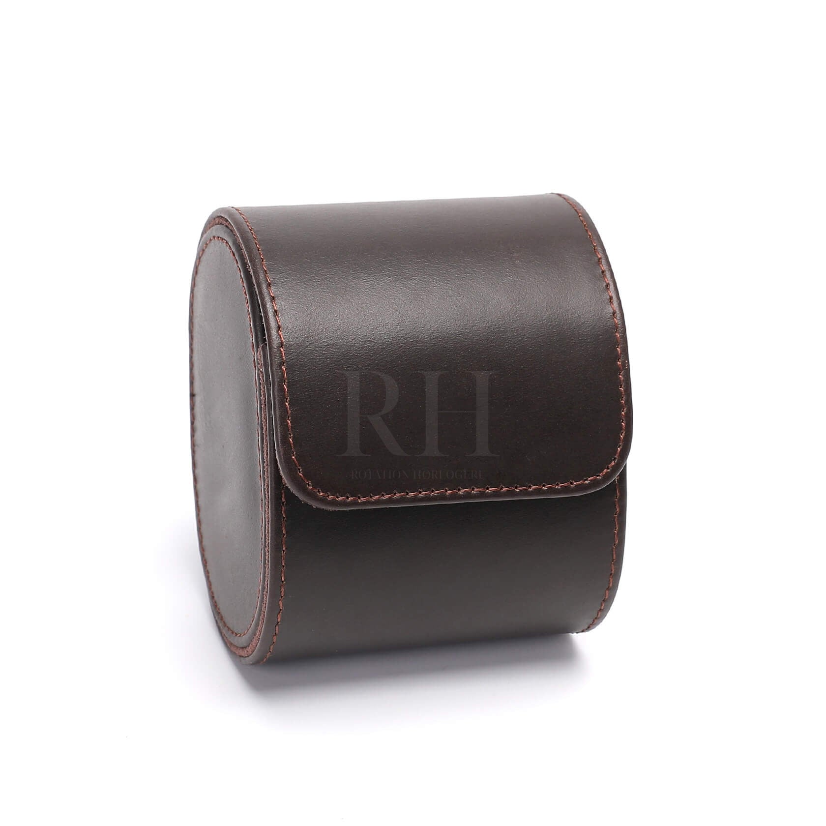 Atelier Solo – Boîte à Montre Personnalisable pour 1 - Marron ébène | Rotation Horlogère
