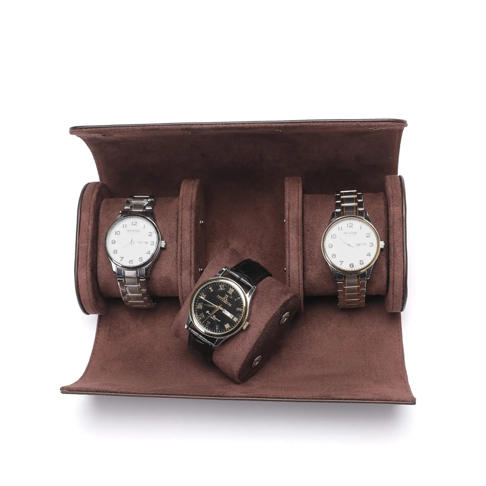Atelier Trio – écrin Personnalisable pour 3 Montres - Rotation Horlogère