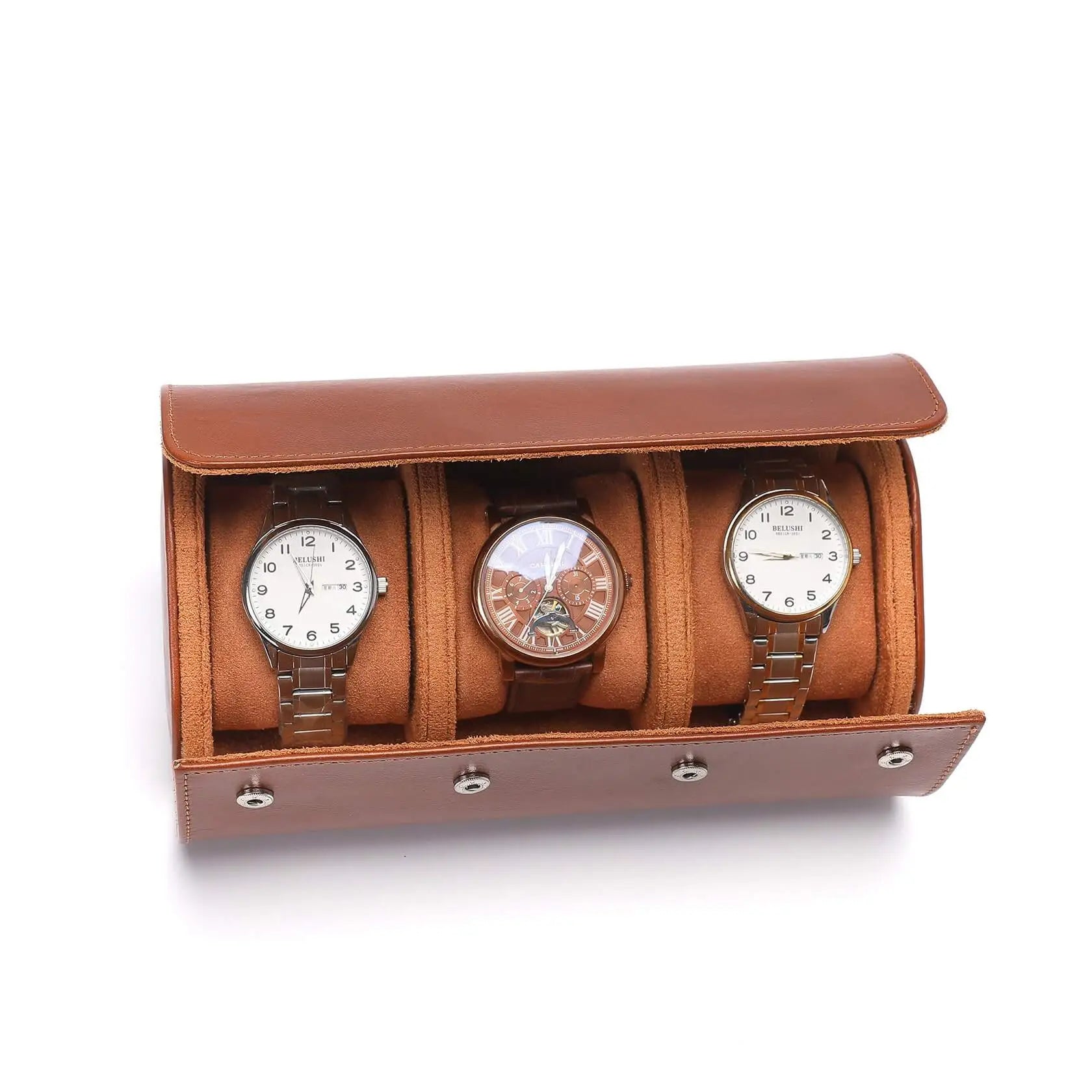Atelier Trio – écrin Personnalisable pour 3 Montres - Rotation Horlogère