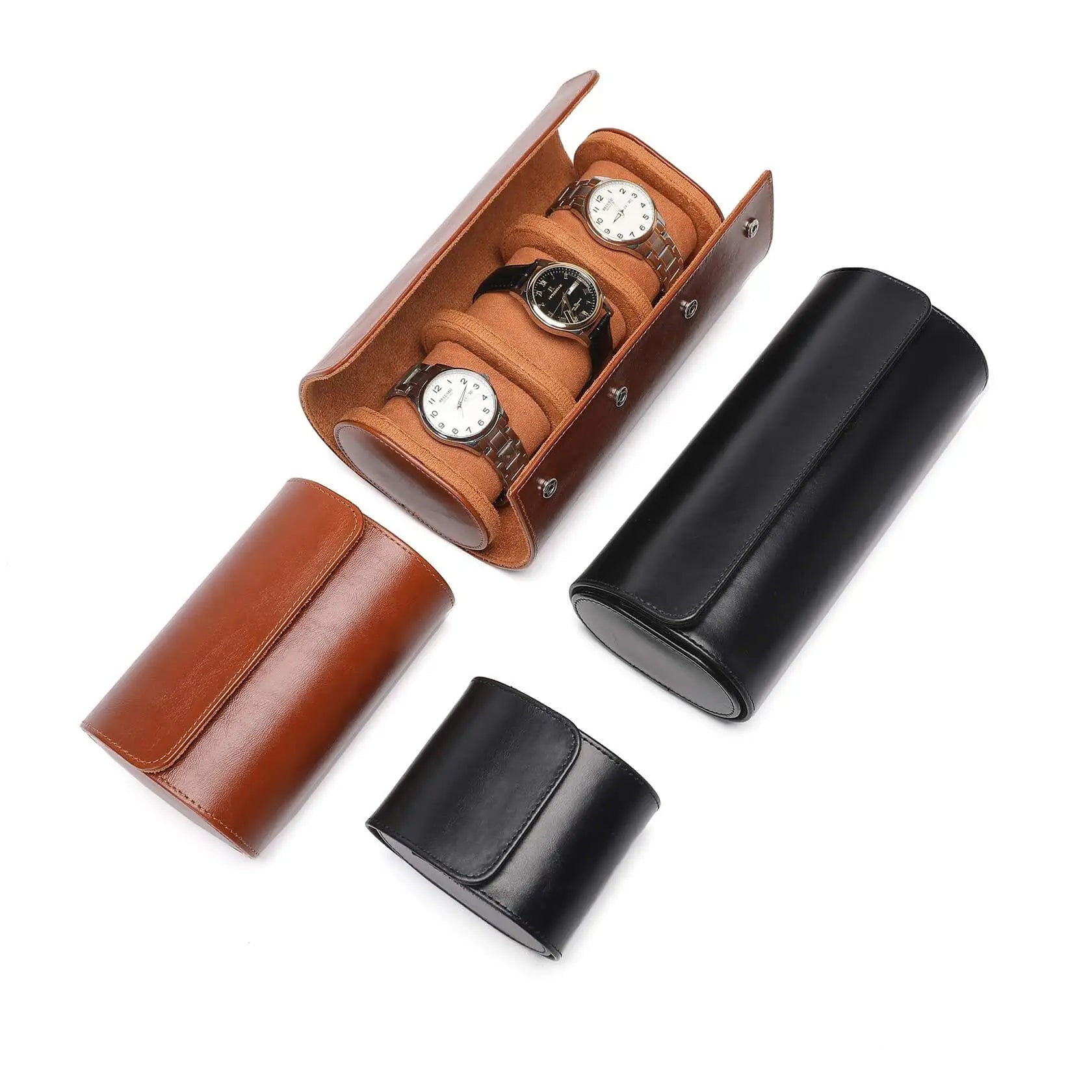 Atelier Trio – écrin Personnalisable pour 3 Montres - Rotation Horlogère