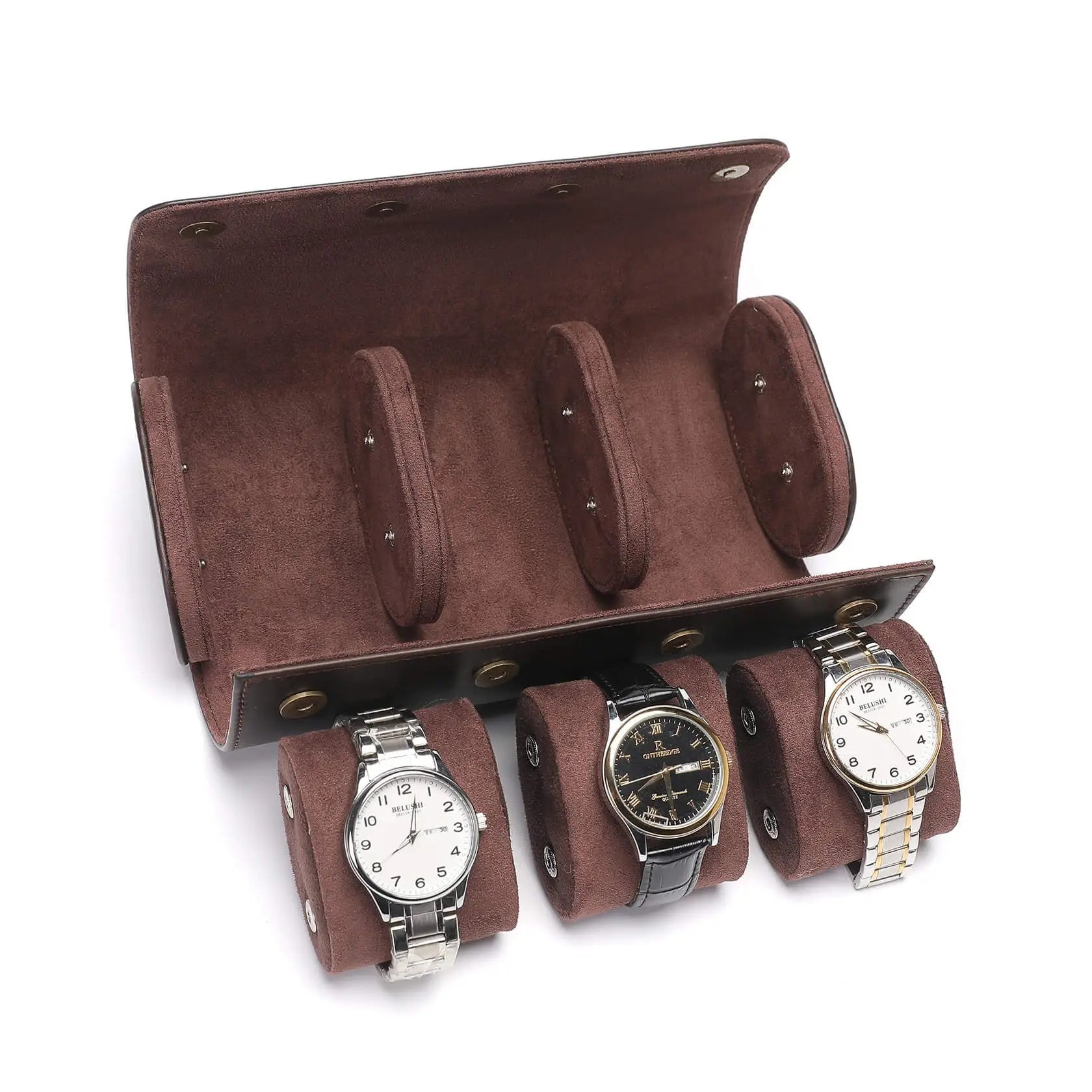 Atelier Trio – écrin Personnalisable pour 3 Montres - Rotation Horlogère