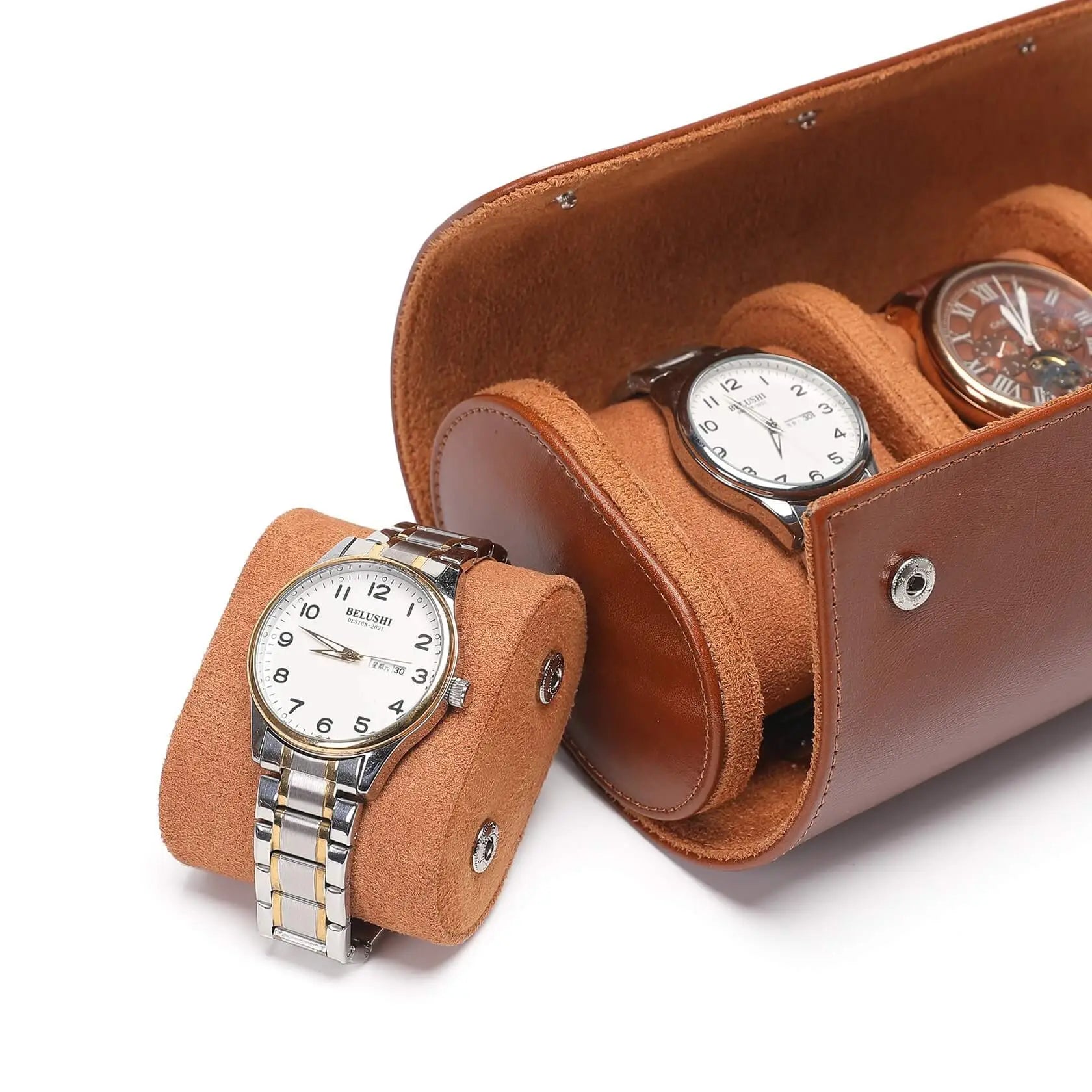 Atelier Trio – écrin Personnalisable pour 3 Montres - Rotation Horlogère