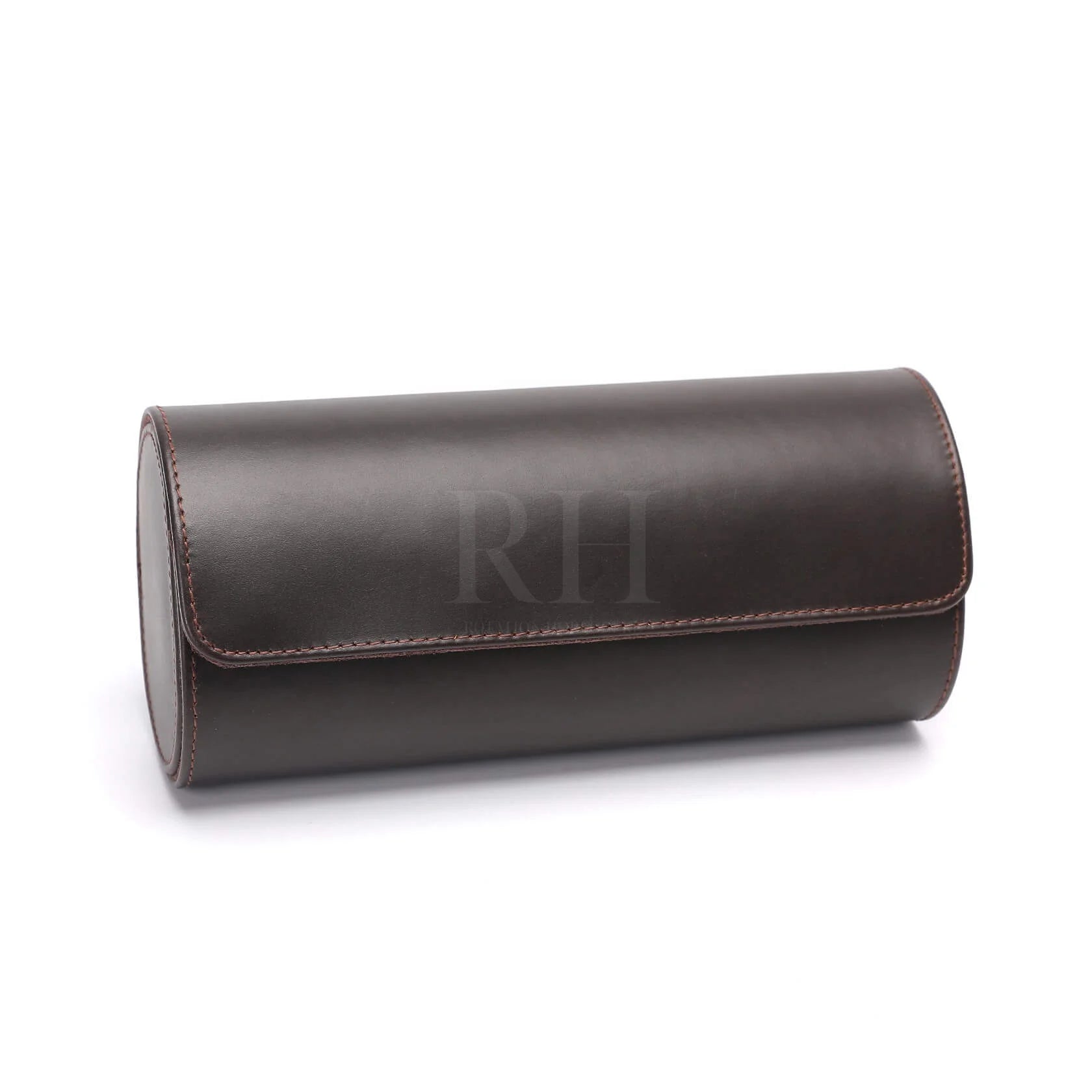 Atelier Trio – écrin Personnalisable pour 3 Montres - Marron ébène | Rotation Horlogère