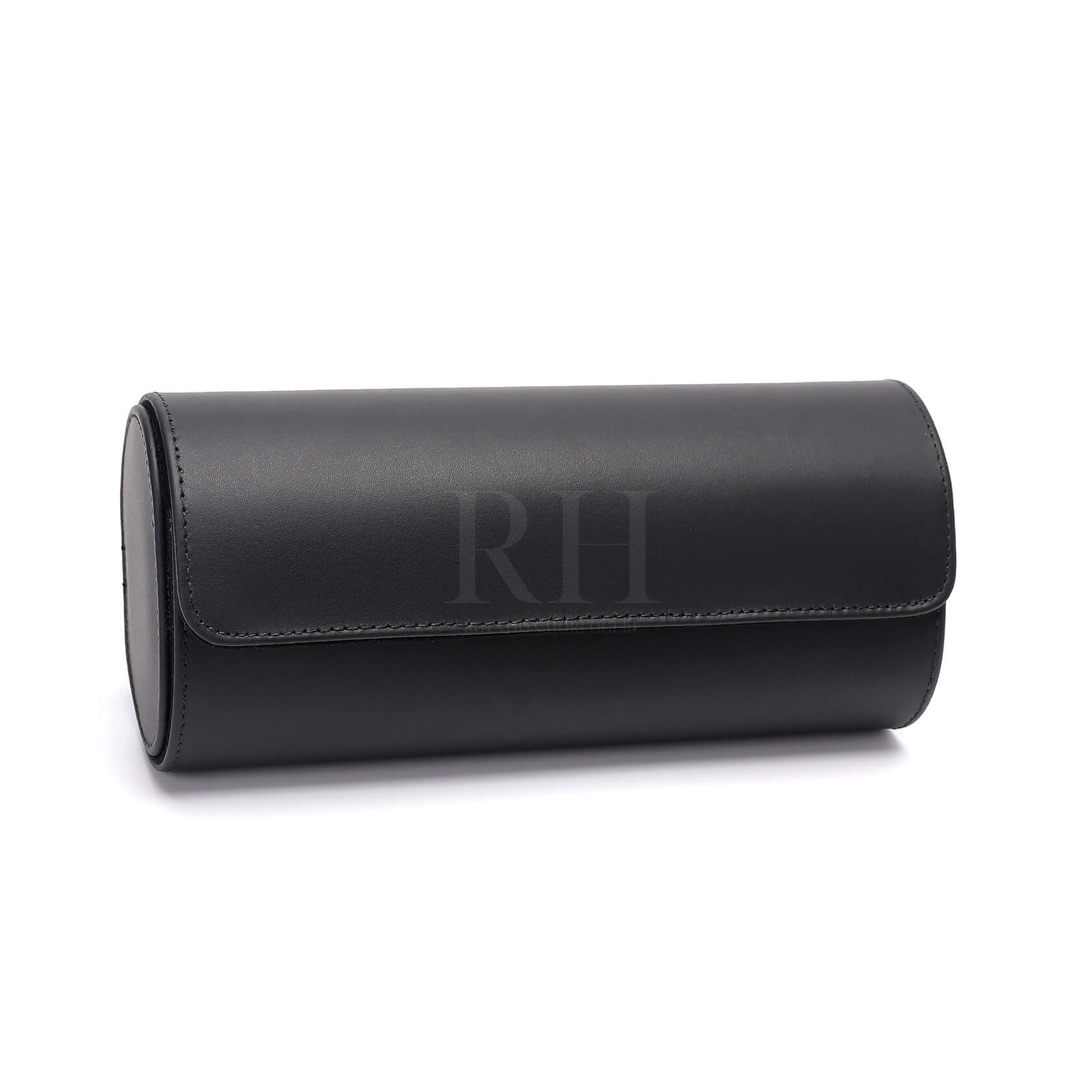 Atelier Trio – écrin Personnalisable pour 3 Montres - Noir Mat | Rotation Horlogère
