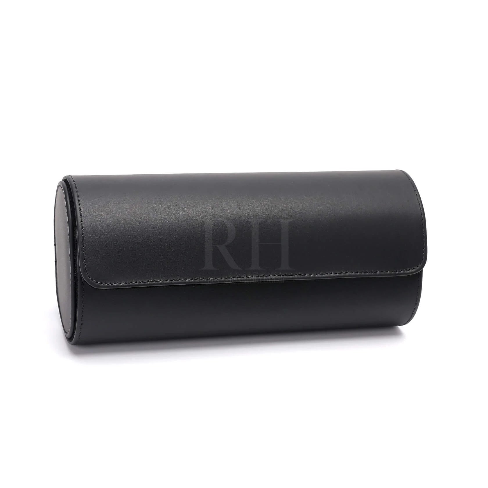 Atelier Trio – écrin Personnalisable pour 3 Montres - Noir Mat | Rotation Horlogère