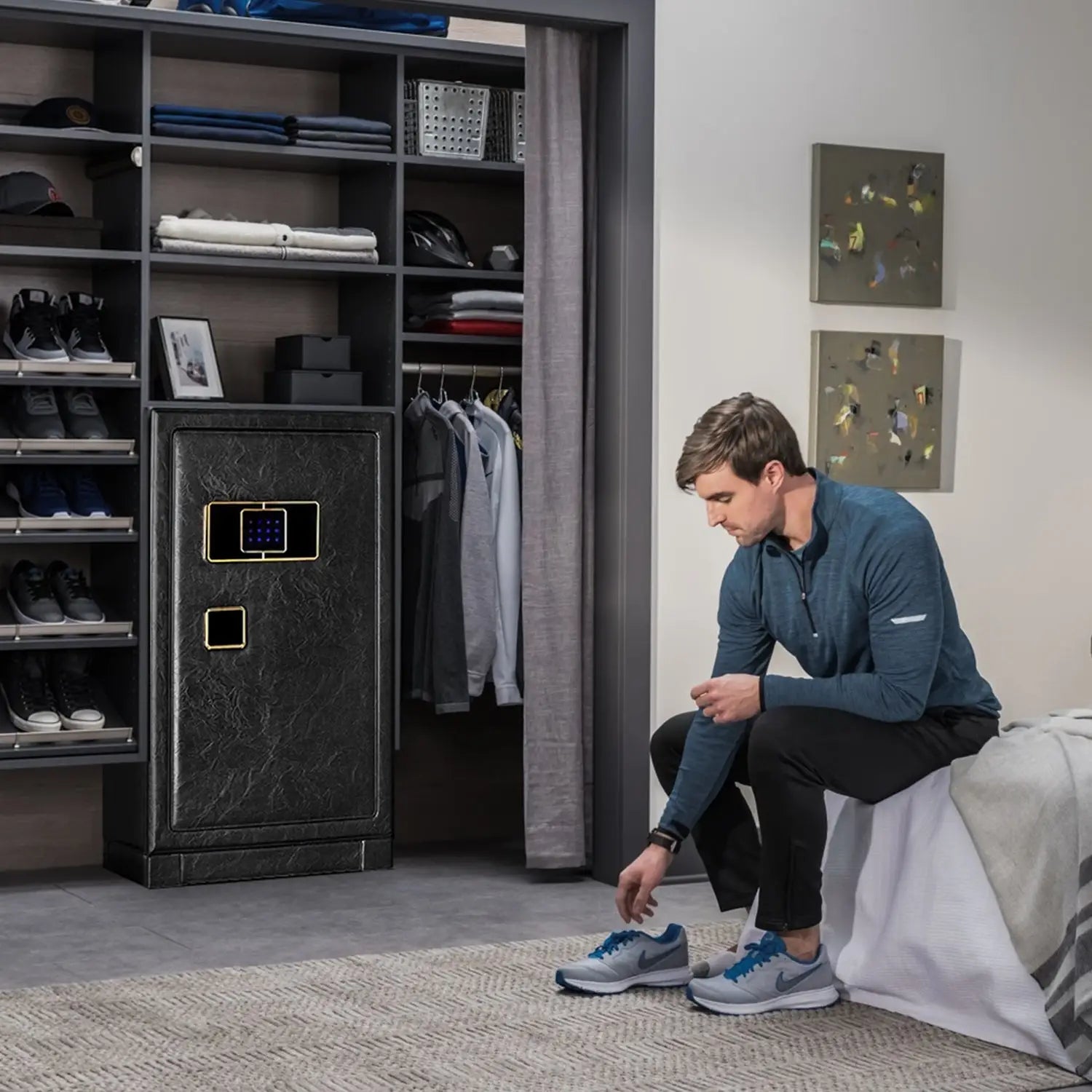 Atlas™ – Coffre-fort Remontoir pour 12 Montres - Rotation Horlogère