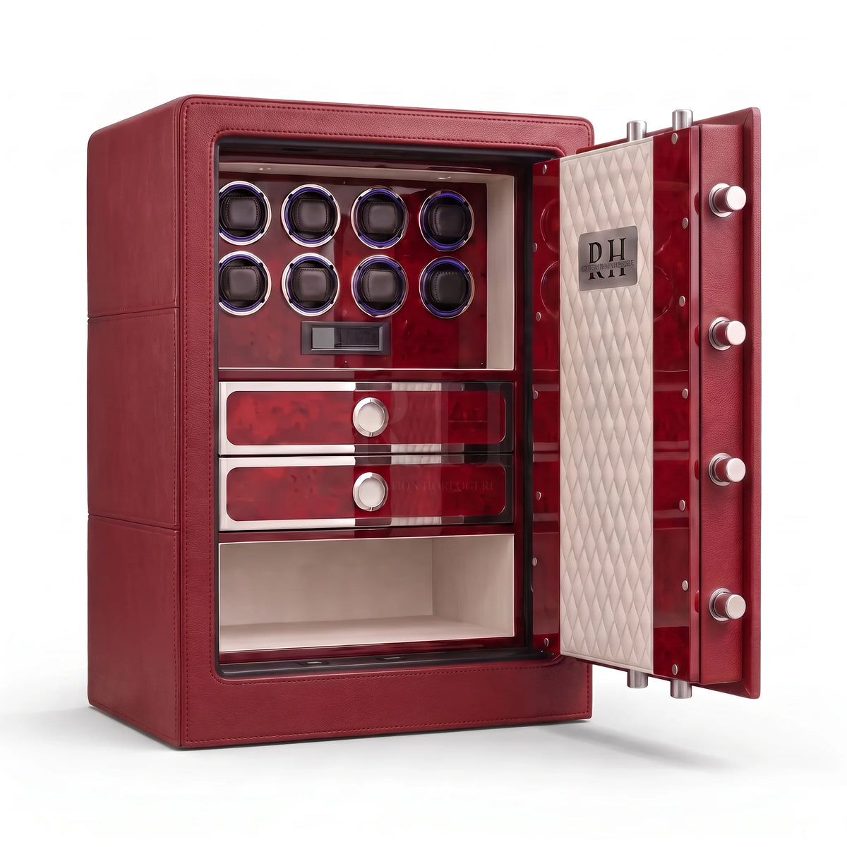 Bellagio™ – Coffre-fort avec Remontoirs pour 8 Montres - Rotation Horlogère