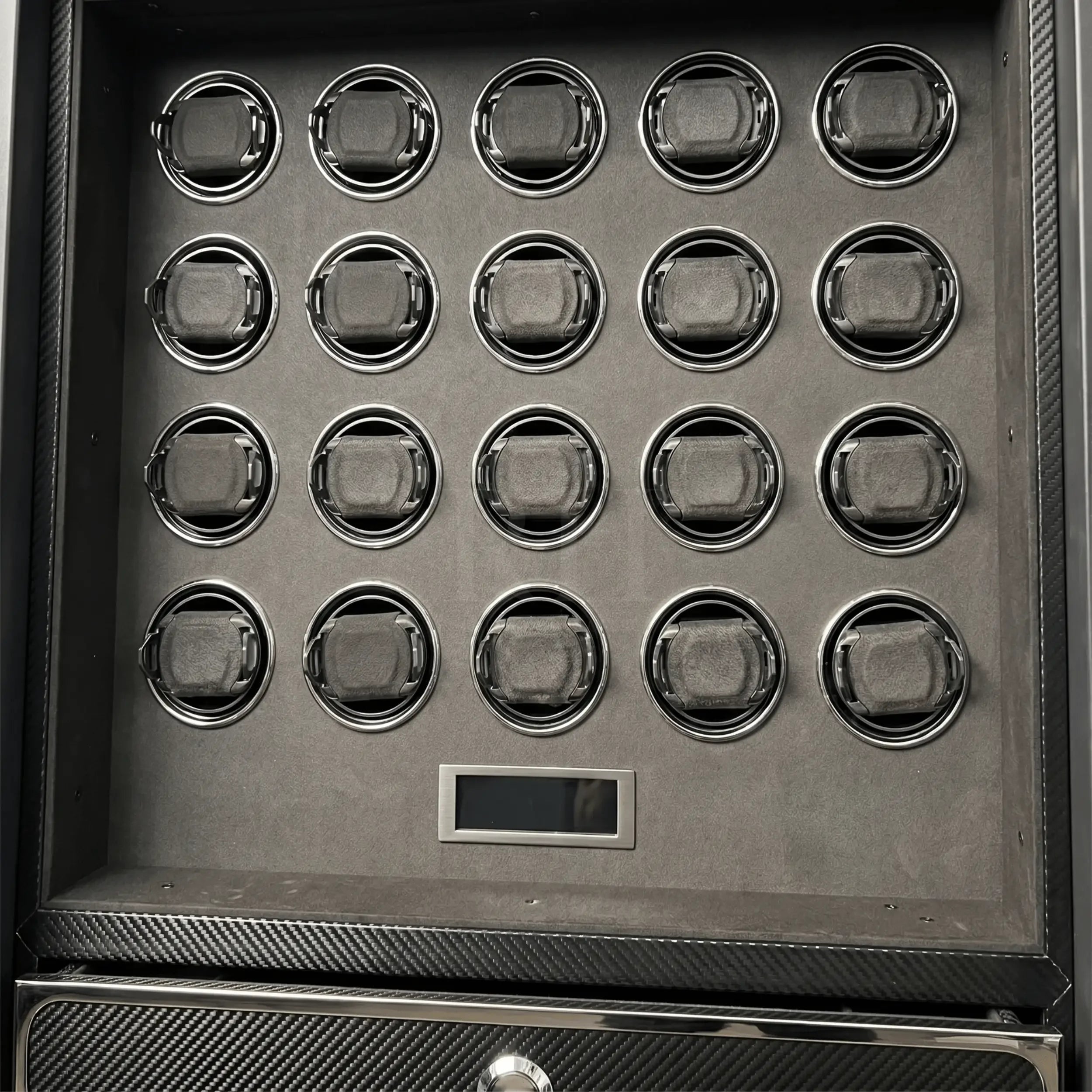 Bellagio Max™ – Coffre-fort avec Remontoirs pour 20 Montres - Rotation Horlogère