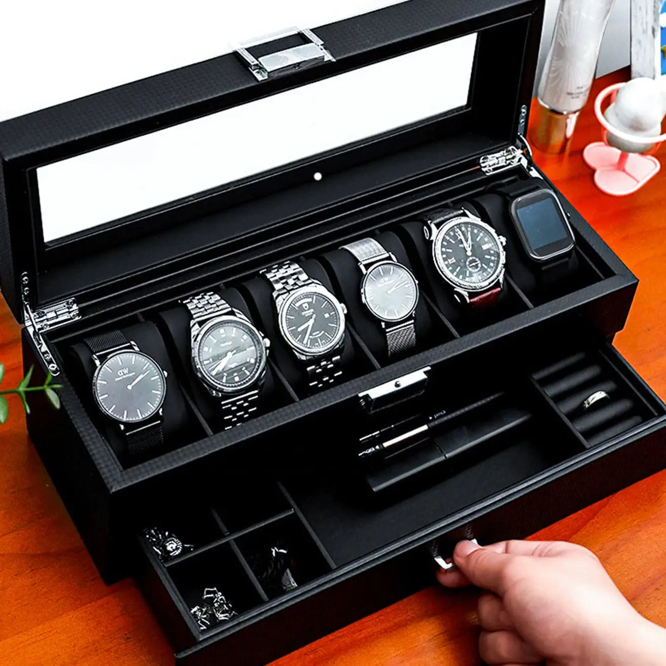 Boite à Bijoux et Montres - Rotation Horlogère