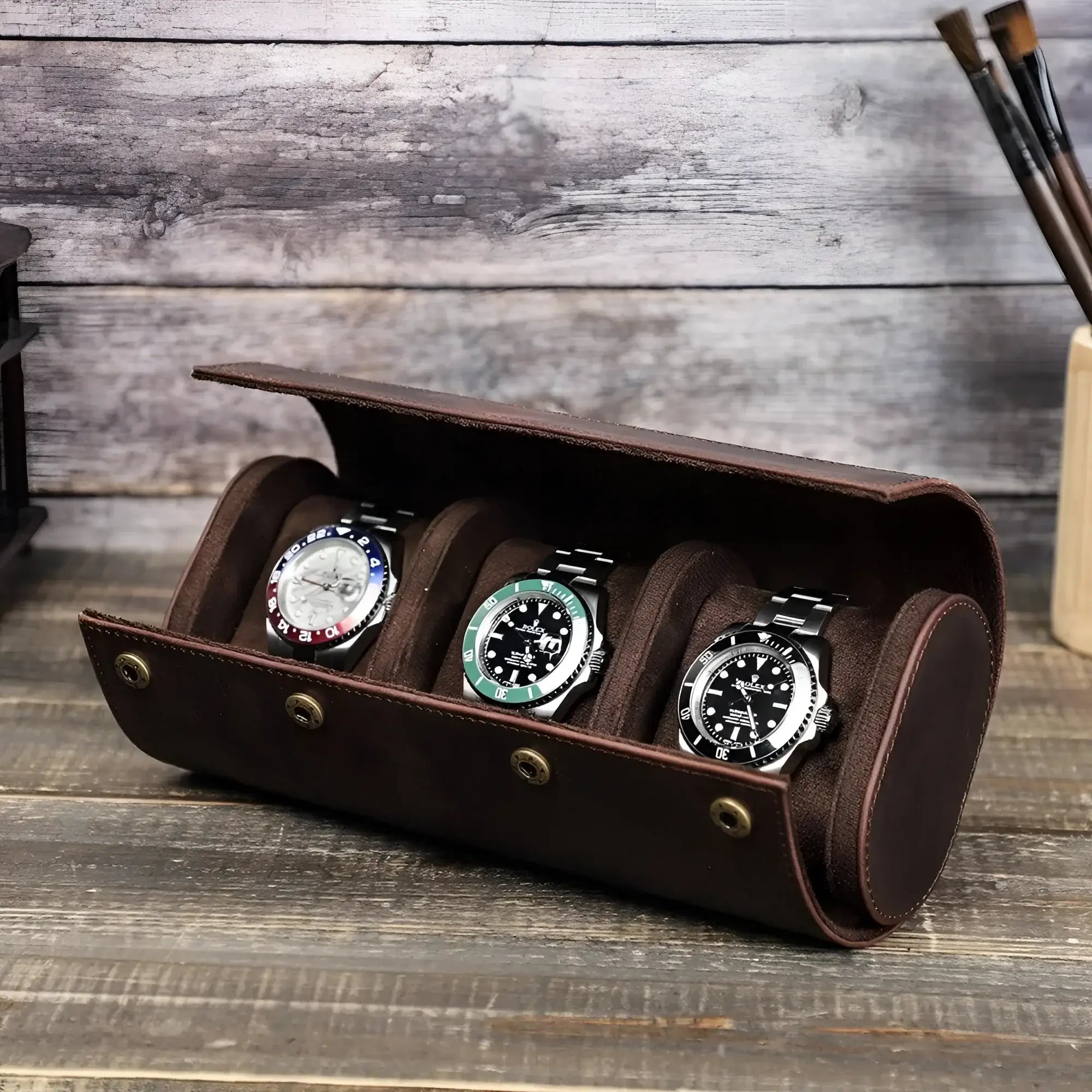 Boite à Montre - Etui Classique Trio - Rotation Horlogère