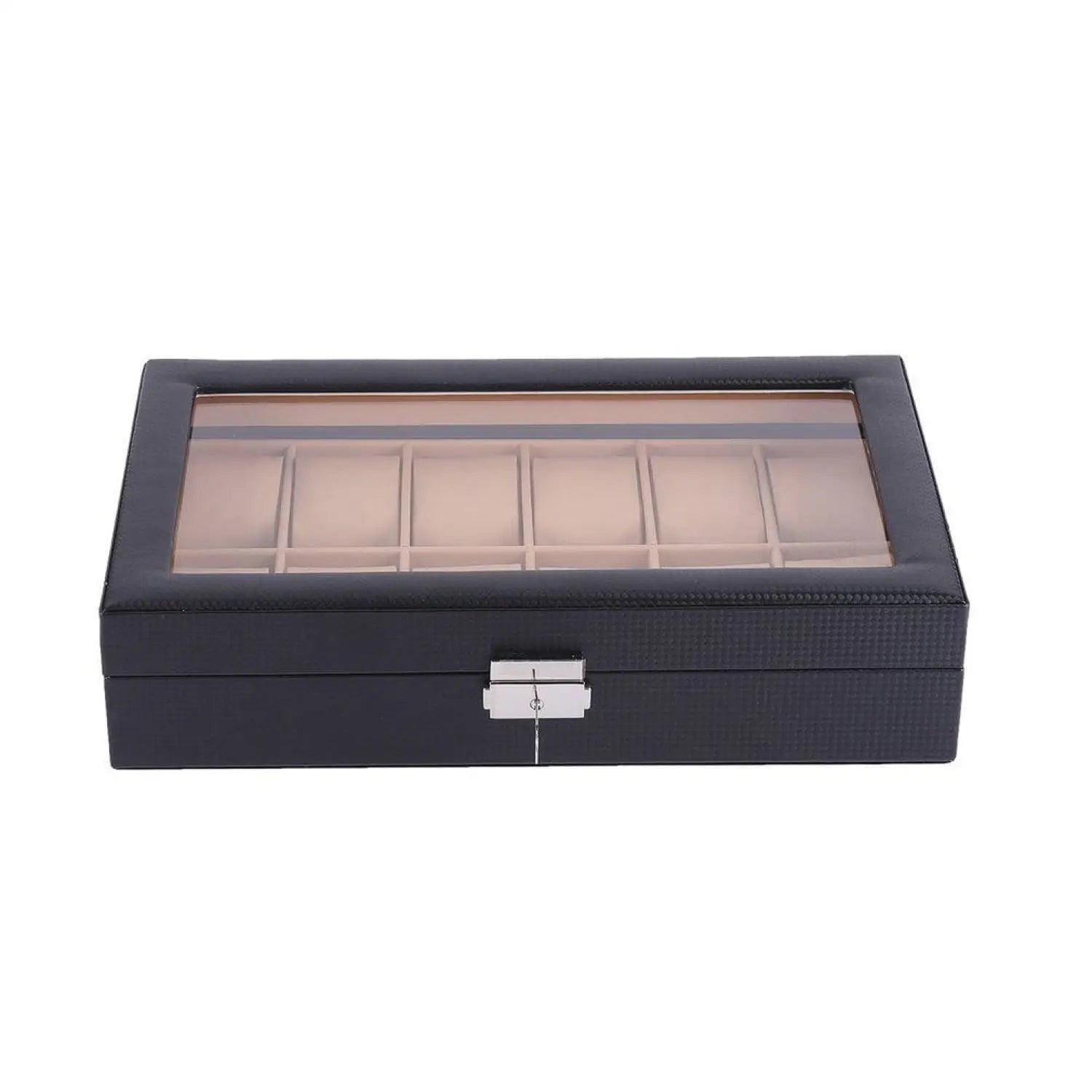 Boîte de Rangement pour Montres Homme Noir - Shadowvault - Rotation Horlogère