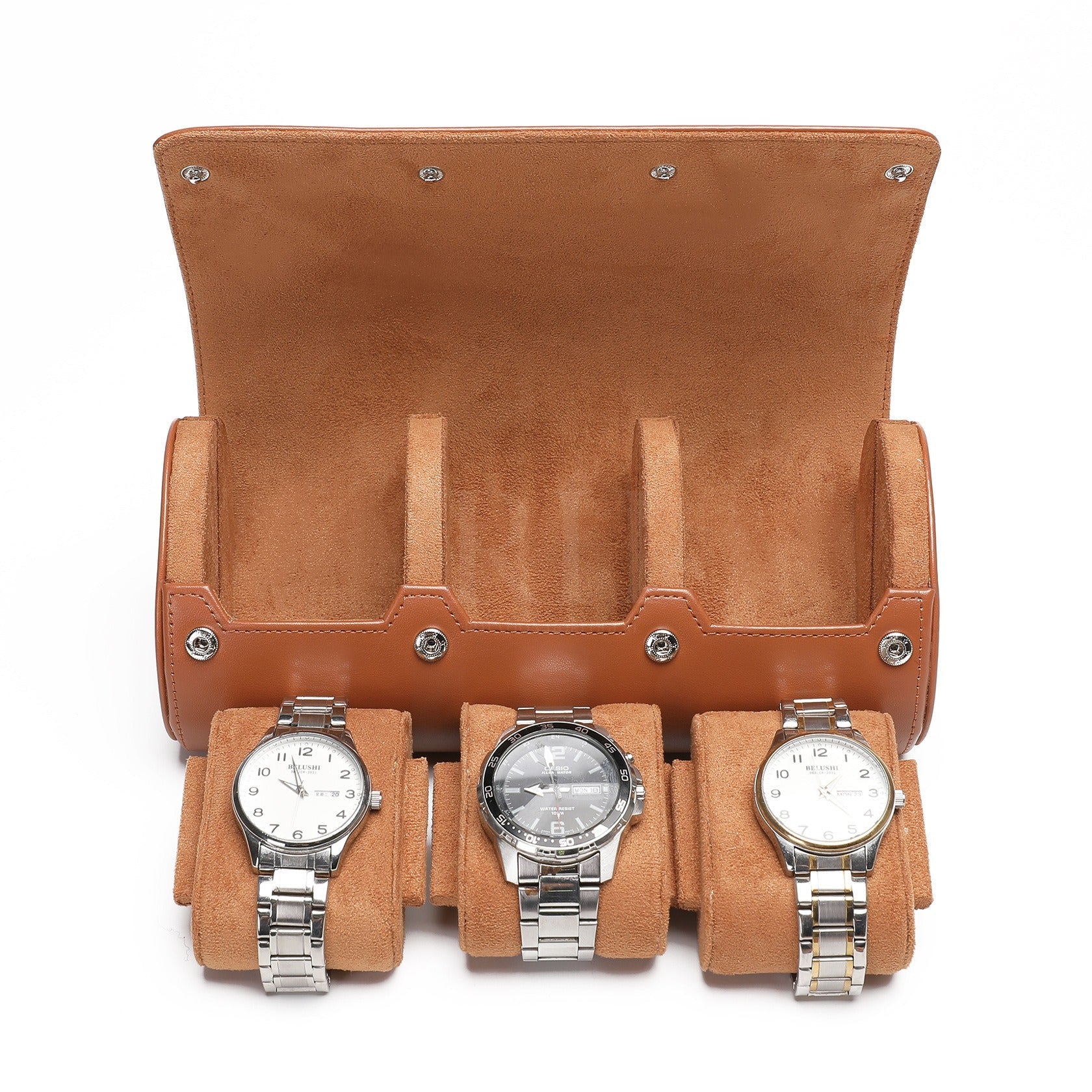 Capri Trio – écrin Personnalisable pour 3 Montres - Rotation Horlogère