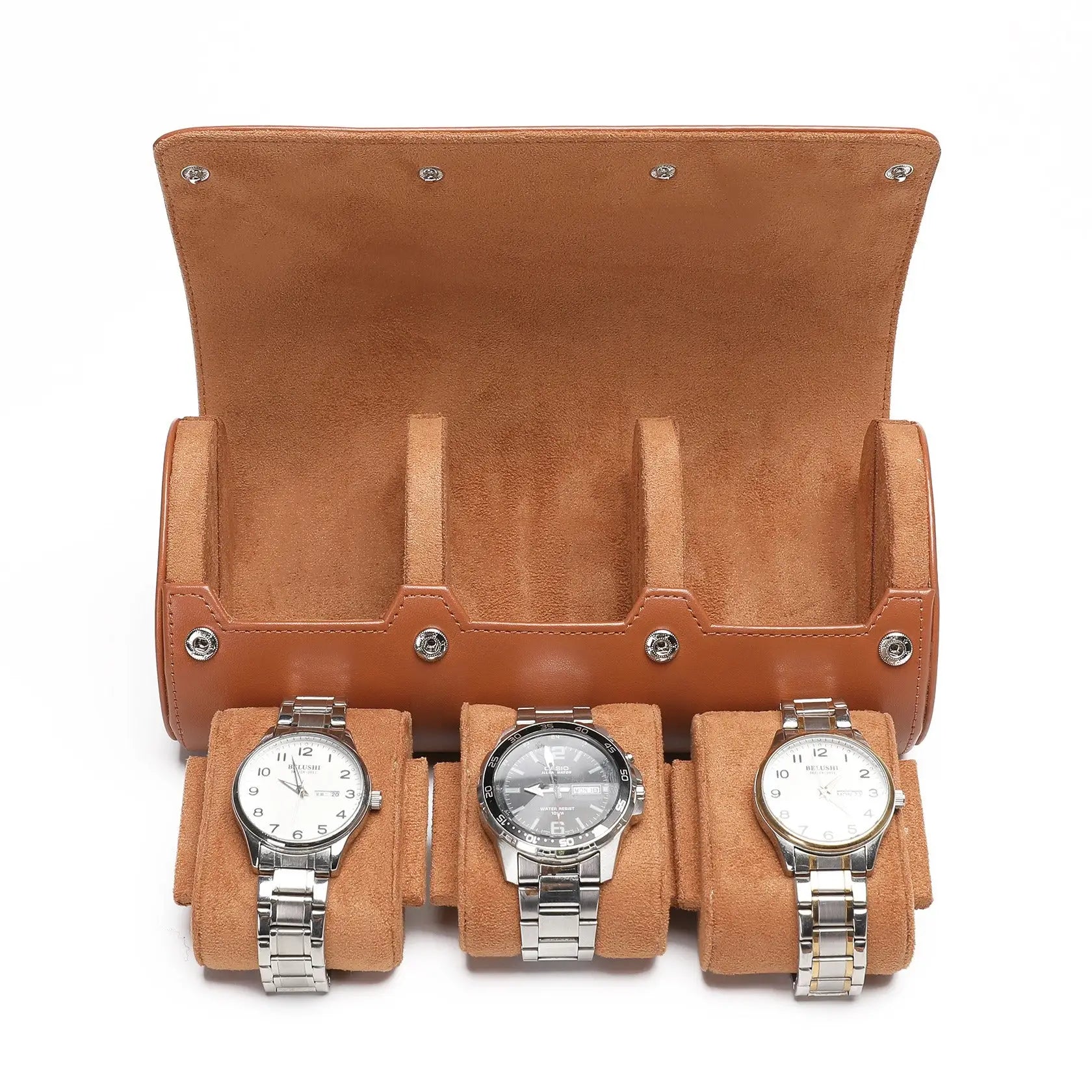 Capri Trio – écrin Personnalisable pour 3 Montres - Rotation Horlogère