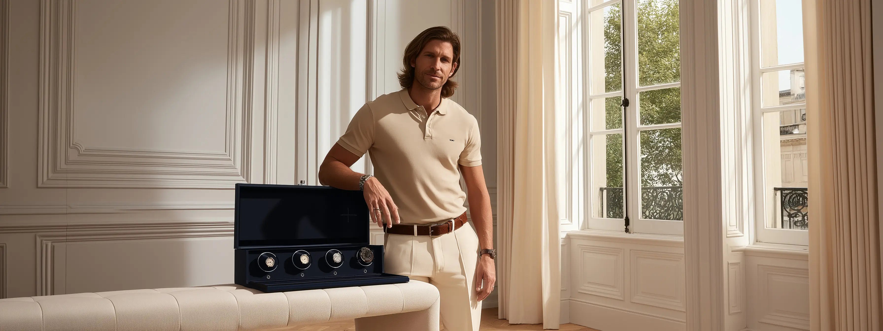 rotation horlogere photo shoot remontoir watch winder