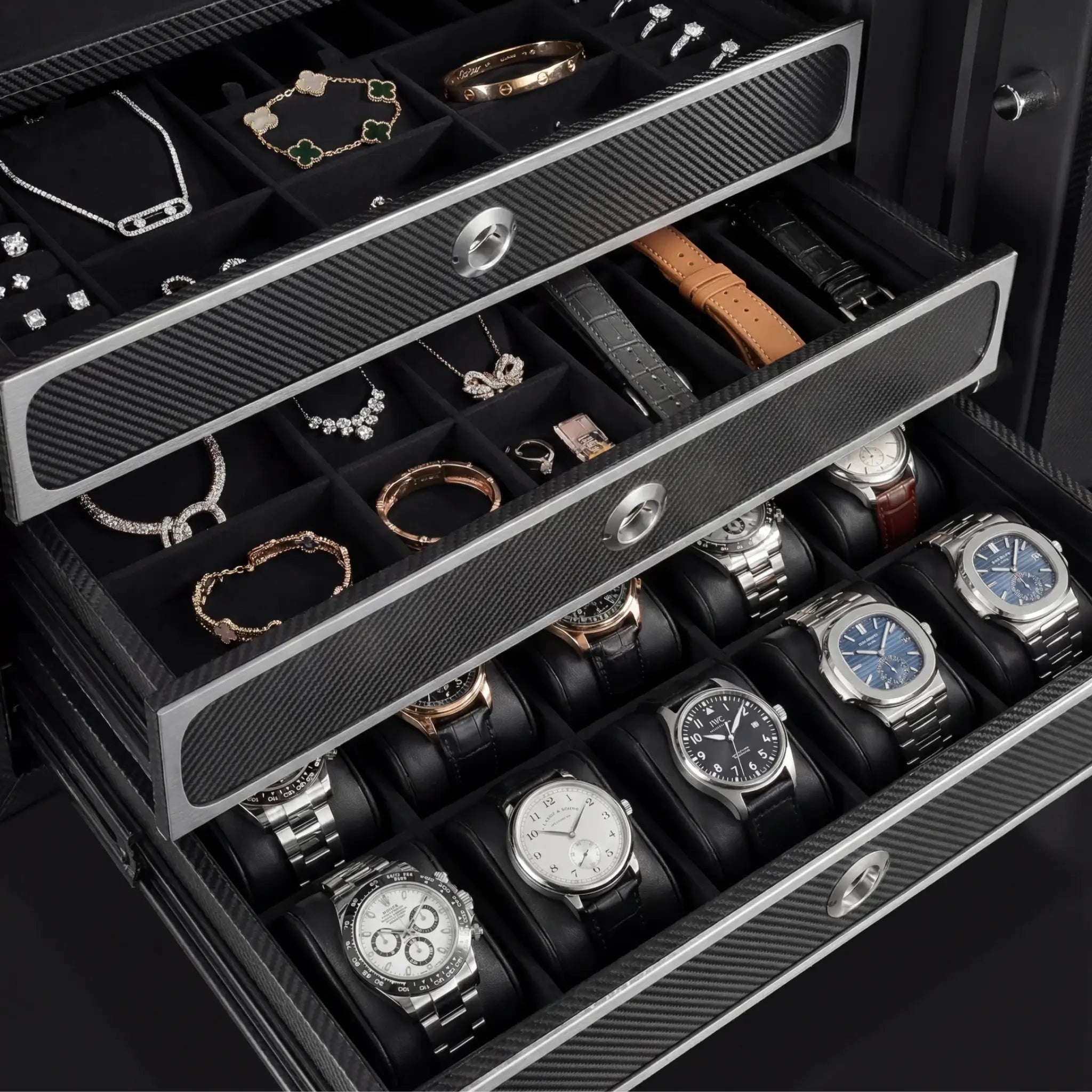 Bellagio Max™ – Coffre-fort avec remontoirs pour 20 Montres