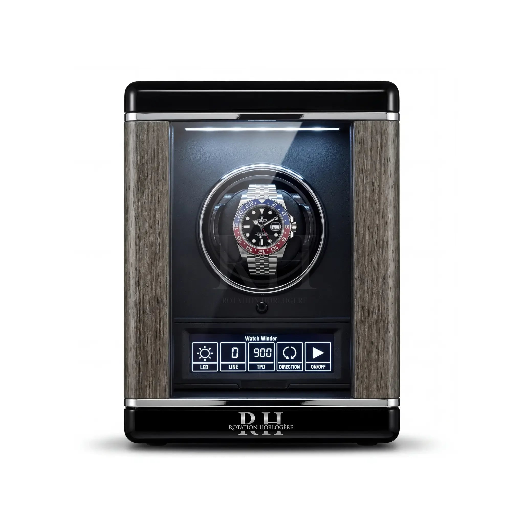 Diplomate – Armoire à remontoir de montres automatique Rotation horlogere 1 emplacement
