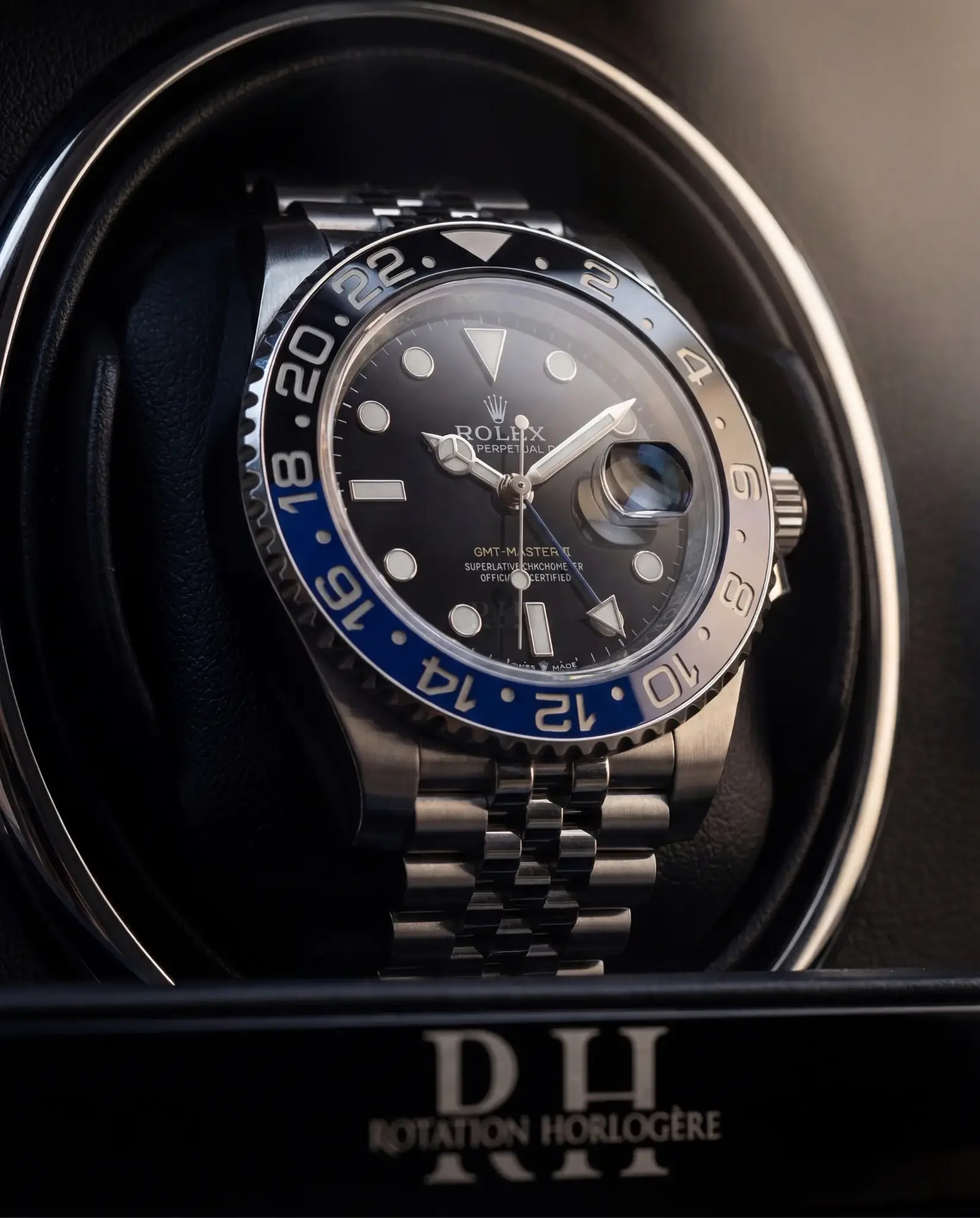 Diplomate – Armoire à Remontoir 24 Montres Automatique - Rotation Horlogère