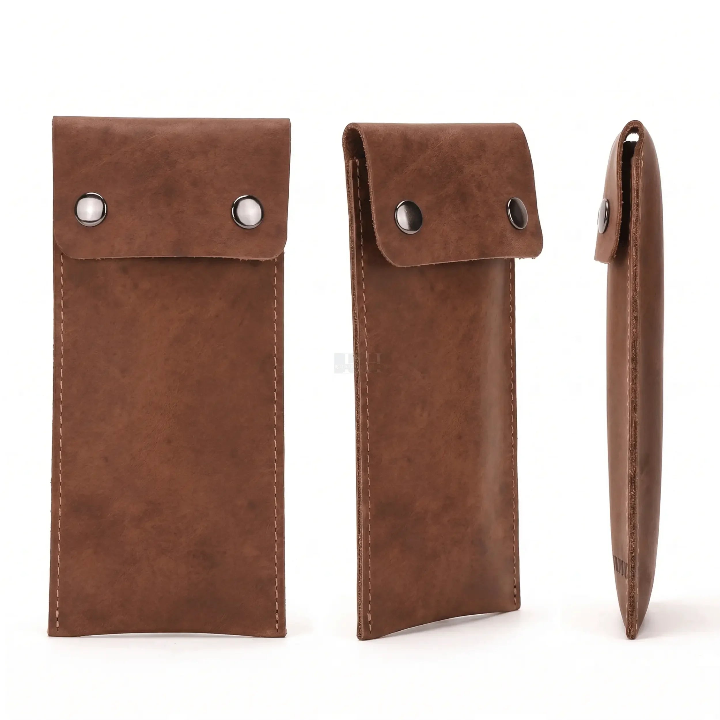Etui Capri™ - étui de Voyage en Cuir Pleine Fleur pour 1 Montre - Rotation Horlogère