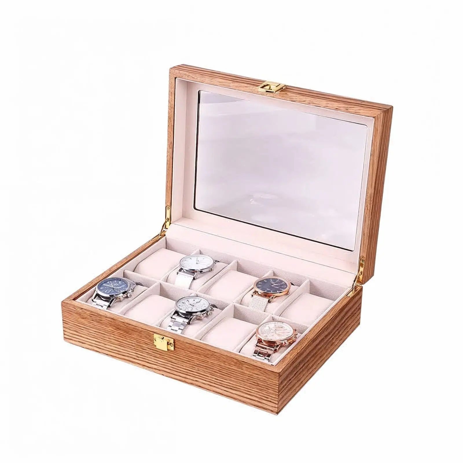 Héritage Deca – écrin en Bois pour 10 Montres - Rotation Horlogère