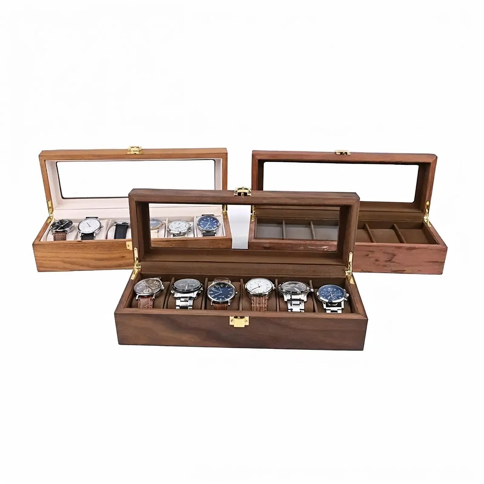 Héritage Sexto – écrin en Bois pour 6 Montres - Rotation Horlogère