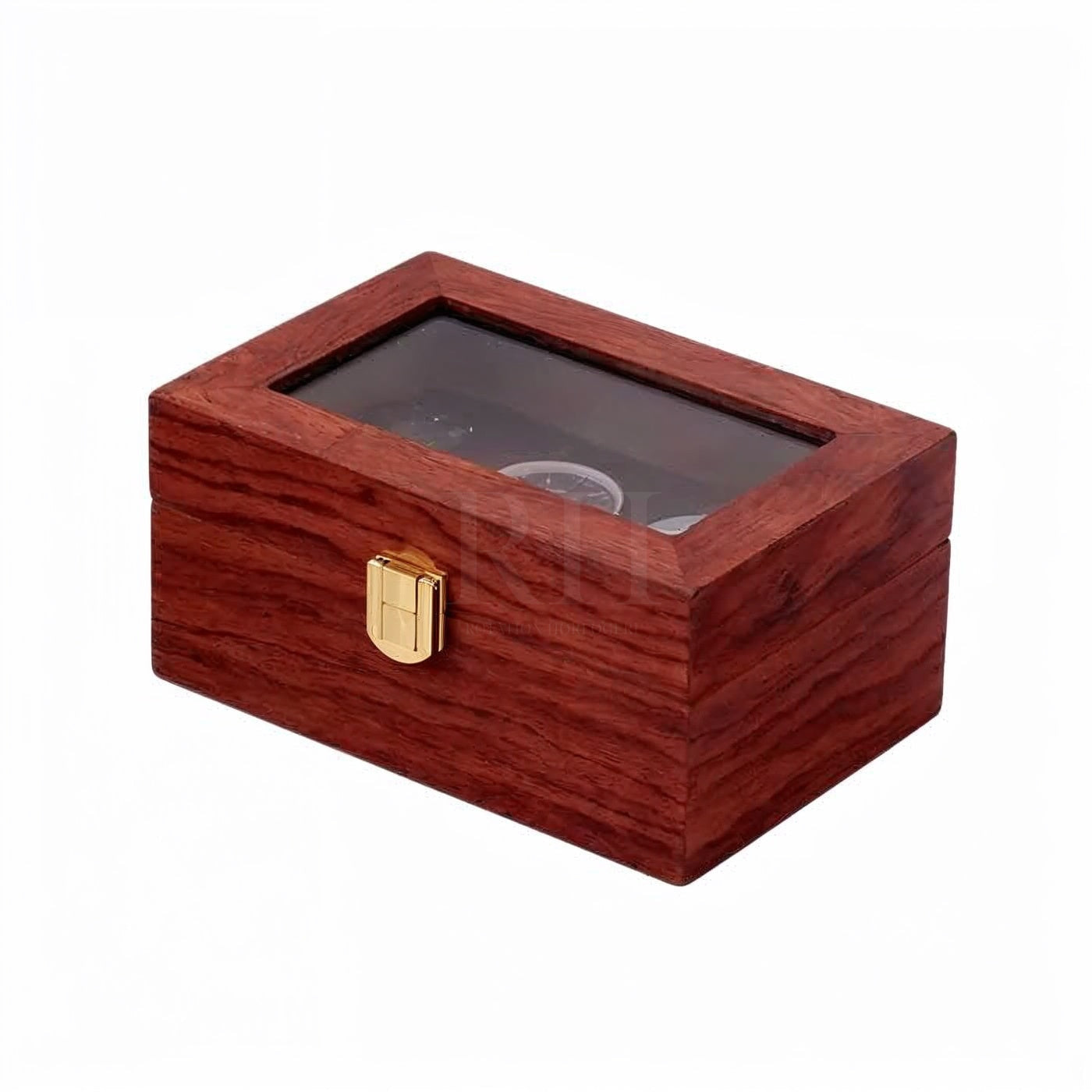 Héritage Trio – écrin en Bois pour 3 Montres - Rotation Horlogère