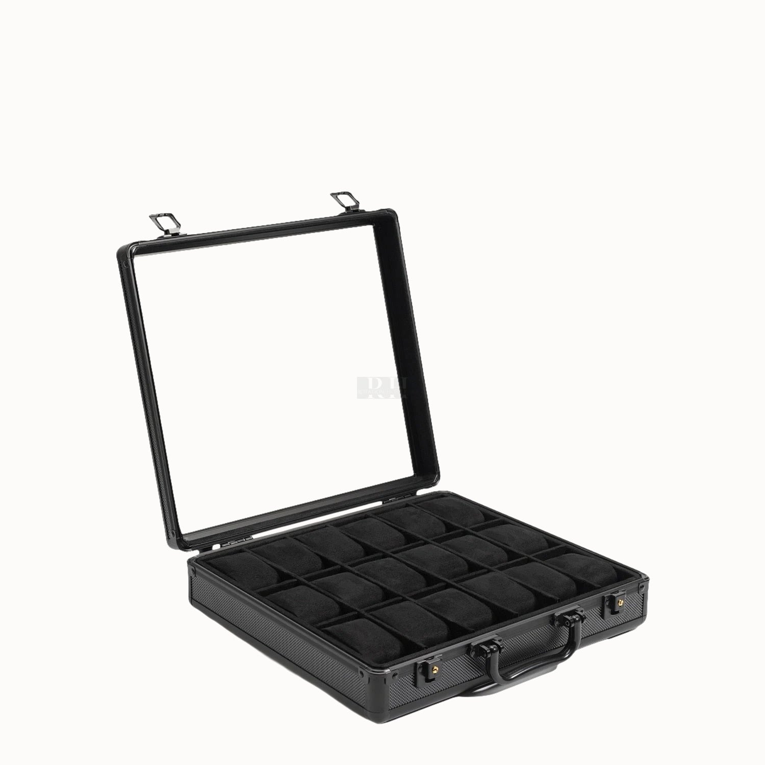 Malette pour Montres - Watchsafe - 18 - Emplacements | Rotation Horlogère