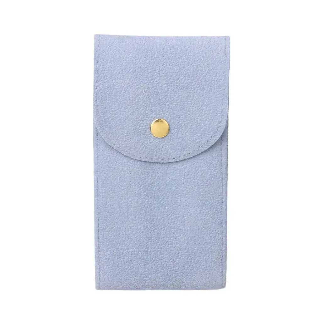 Pochette Montre en Flanelle - Bleu Clair | Rotation Horlogère