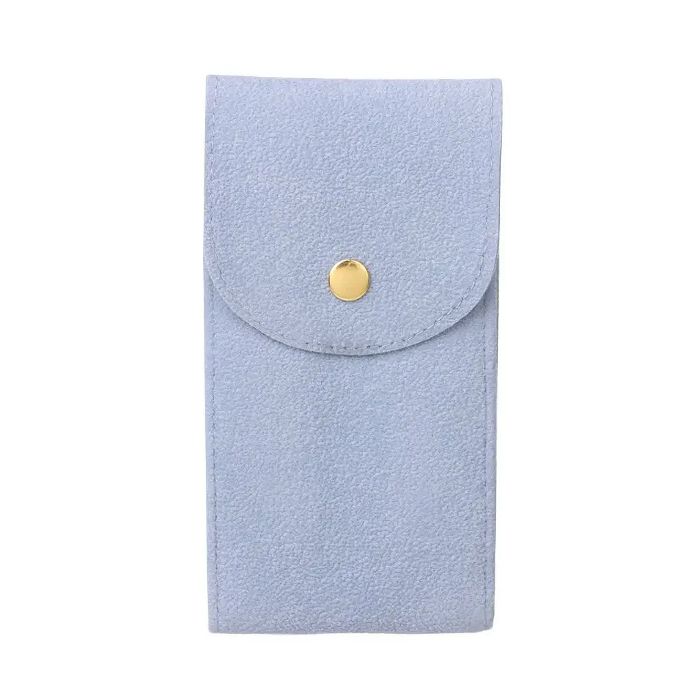 Pochette Montre en Flanelle - Bleu Clair | Rotation Horlogère