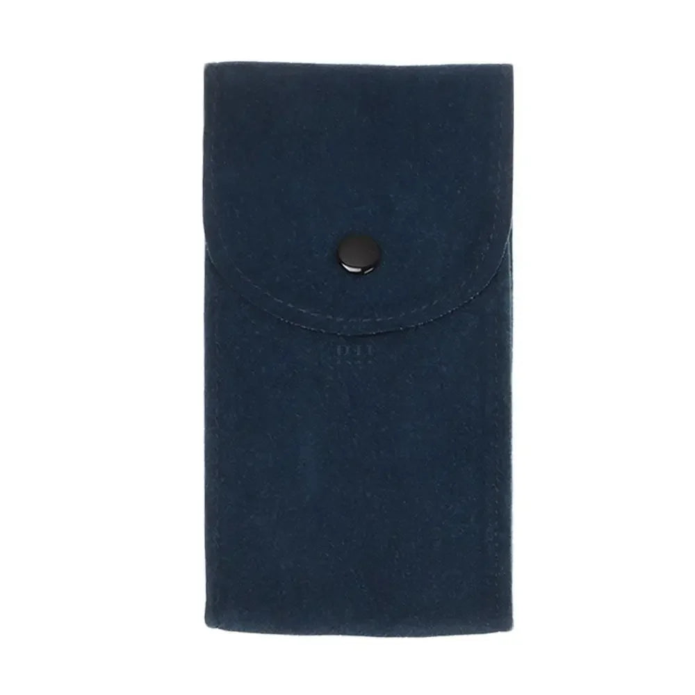 Pochette Montre en Flanelle - Bleu Nuit | Rotation Horlogère