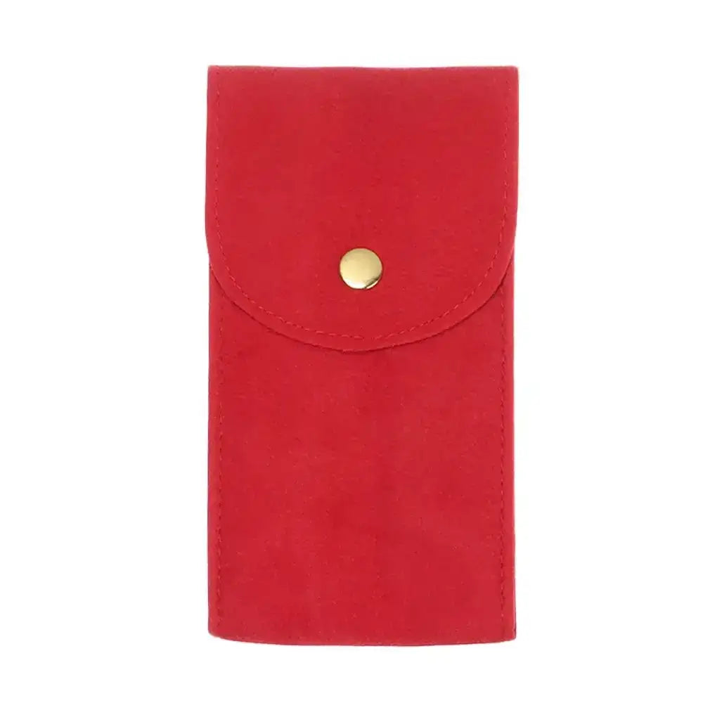 Pochette Montre en Flanelle - Rouge | Rotation Horlogère