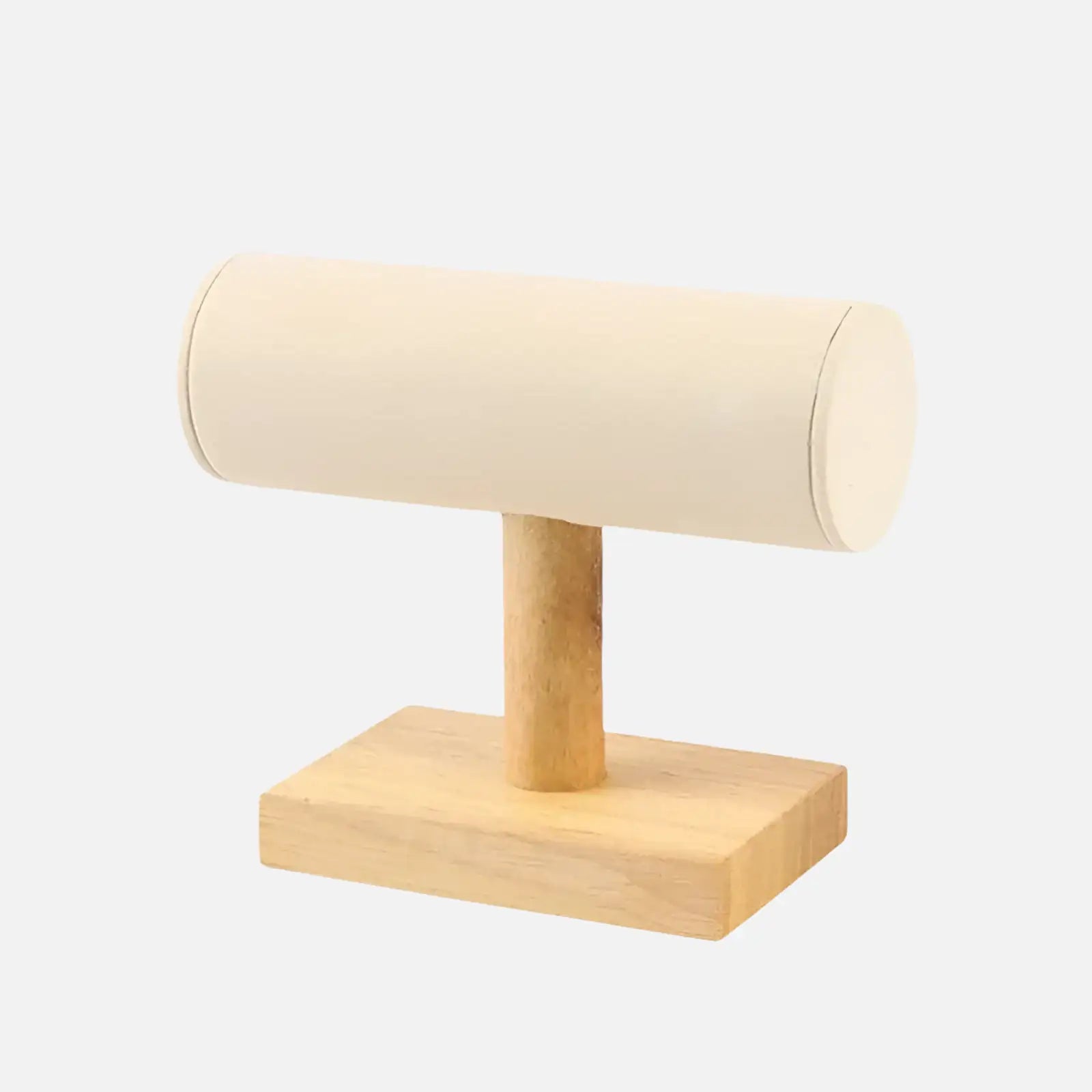 Porte Montre en Bambou Elegant Crème - Petit Modèle - Rotation Horlogère