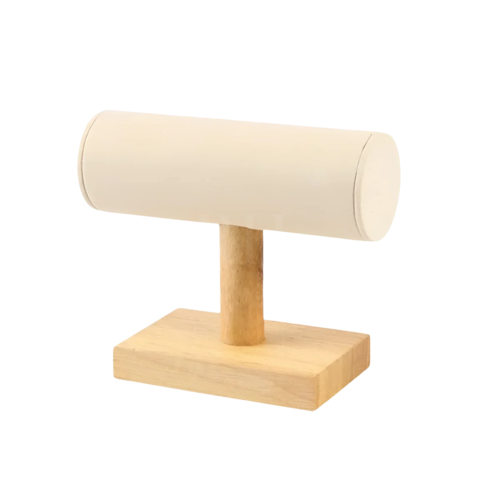 Porte Montre en Bambou Elegant Crème - Petit Modèle - Rotation Horlogère