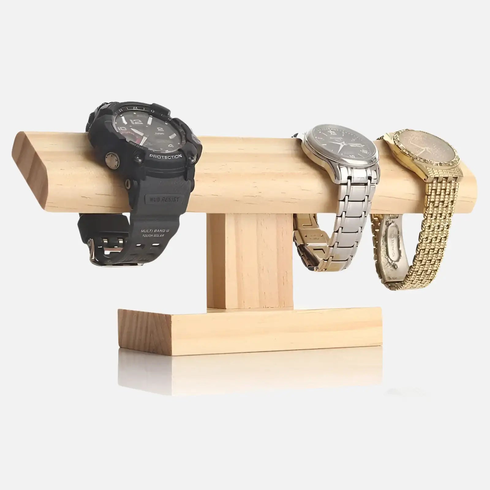 Porte Montre en Bambou - Modèle Mini - Rotation Horlogère