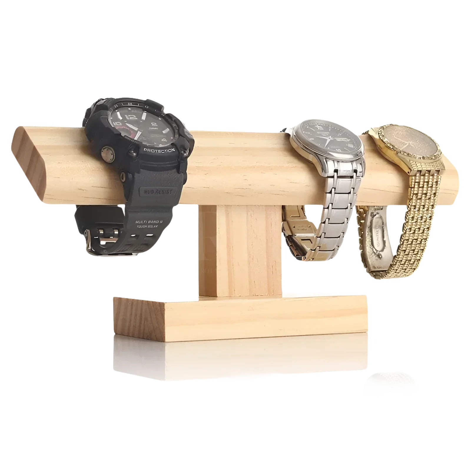 Porte Montre en Bambou - Modèle Mini - Rotation Horlogère