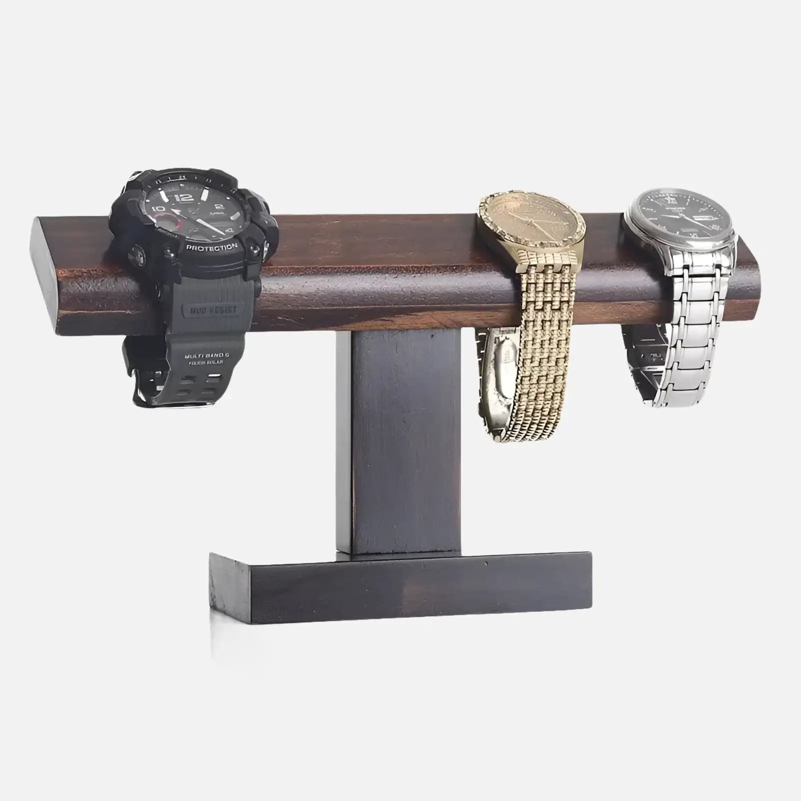 Porte Montre en Noyer - Grand Modèle - Rotation Horlogère