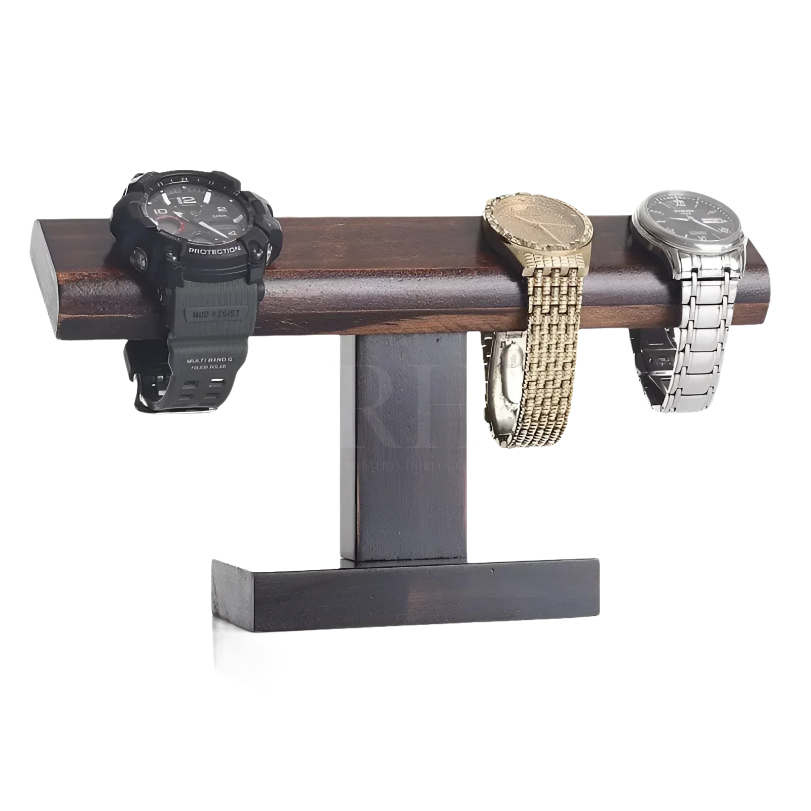 Porte Montre en Noyer - Grand Modèle - Rotation Horlogère