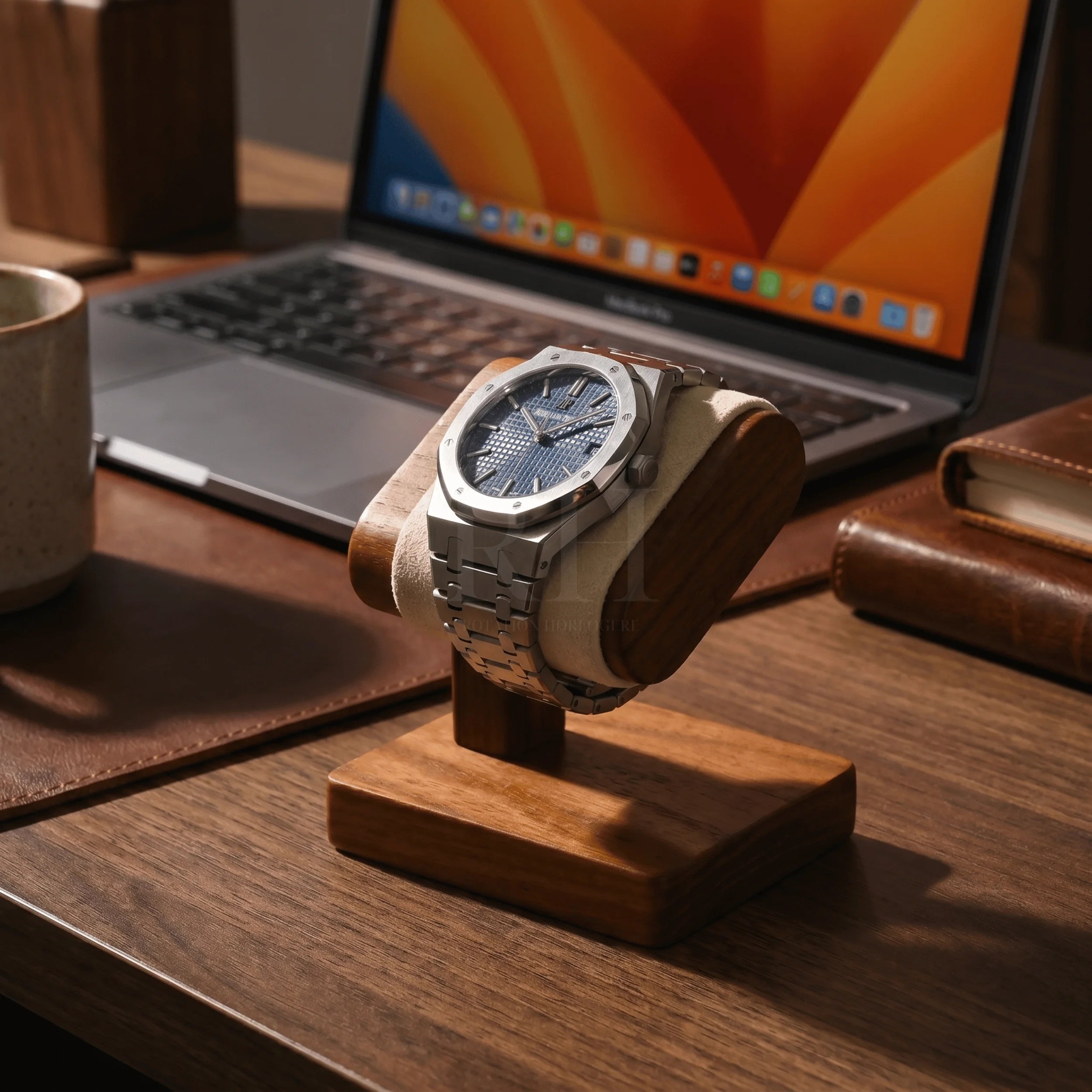 Porte Montre Uno Blanc Crème - Rotation Horlogère
