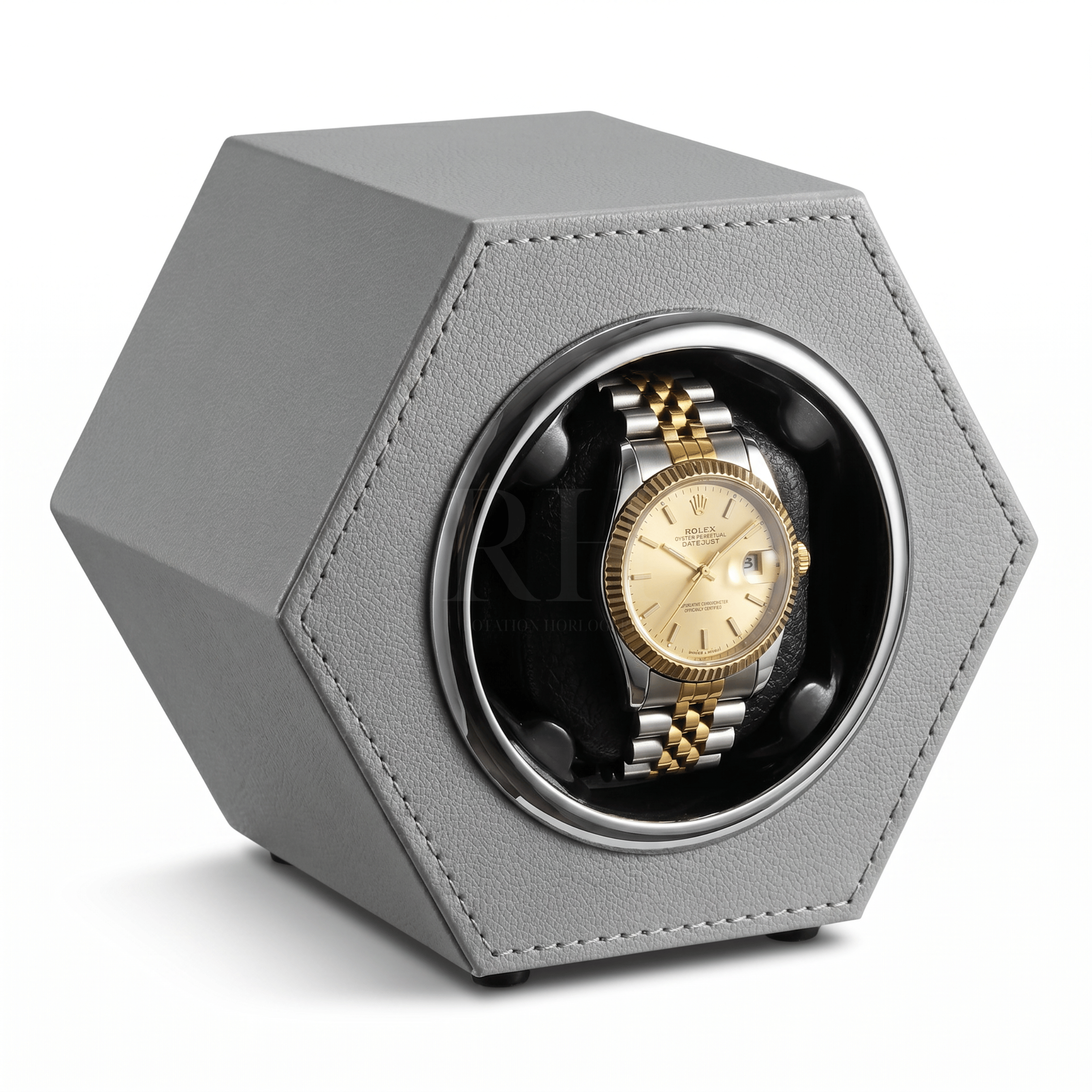 Remontoir à Montre Automatique - Hexa - Gris | Rotation Horlogère