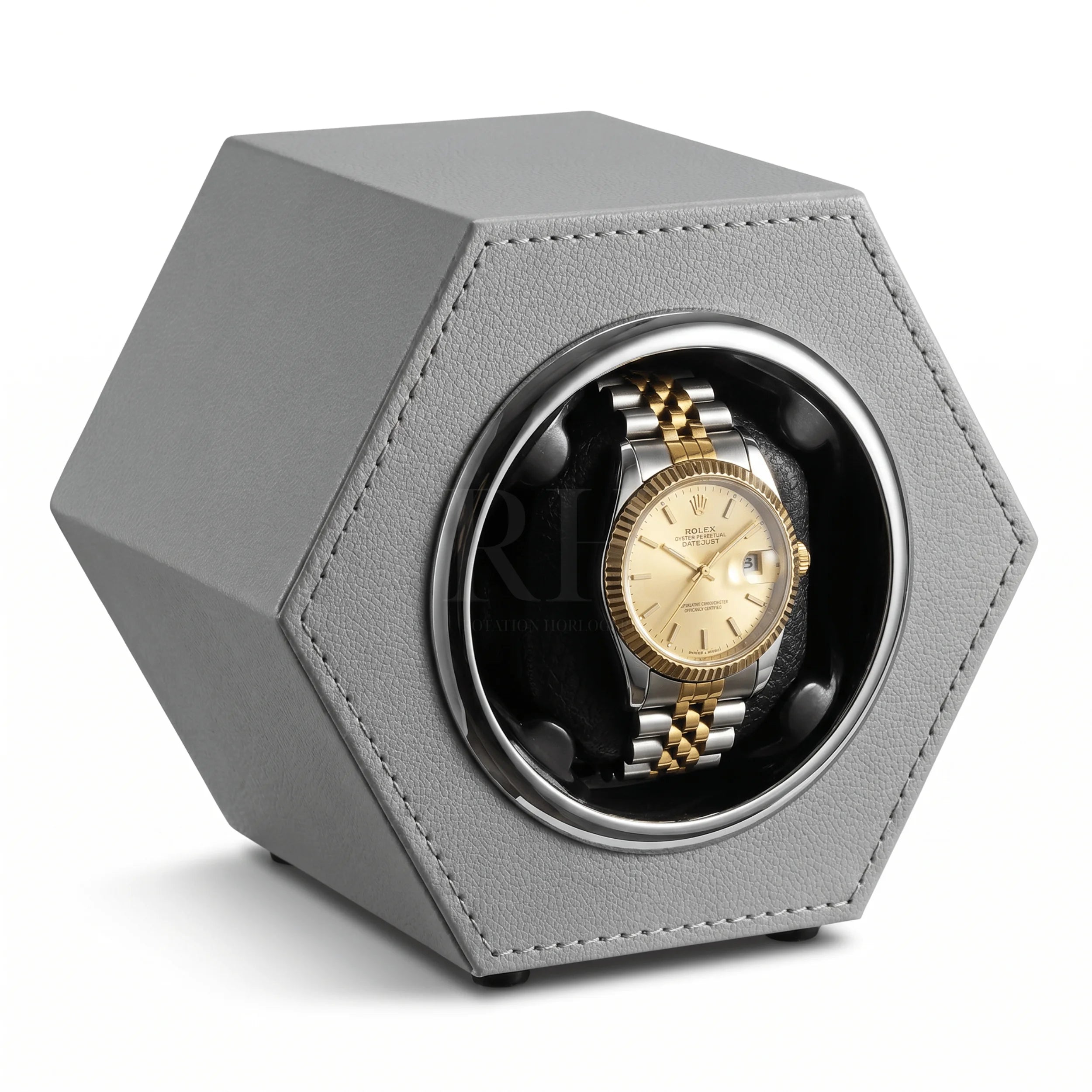 Remontoir à Montre Automatique - Hexa - Gris | Rotation Horlogère