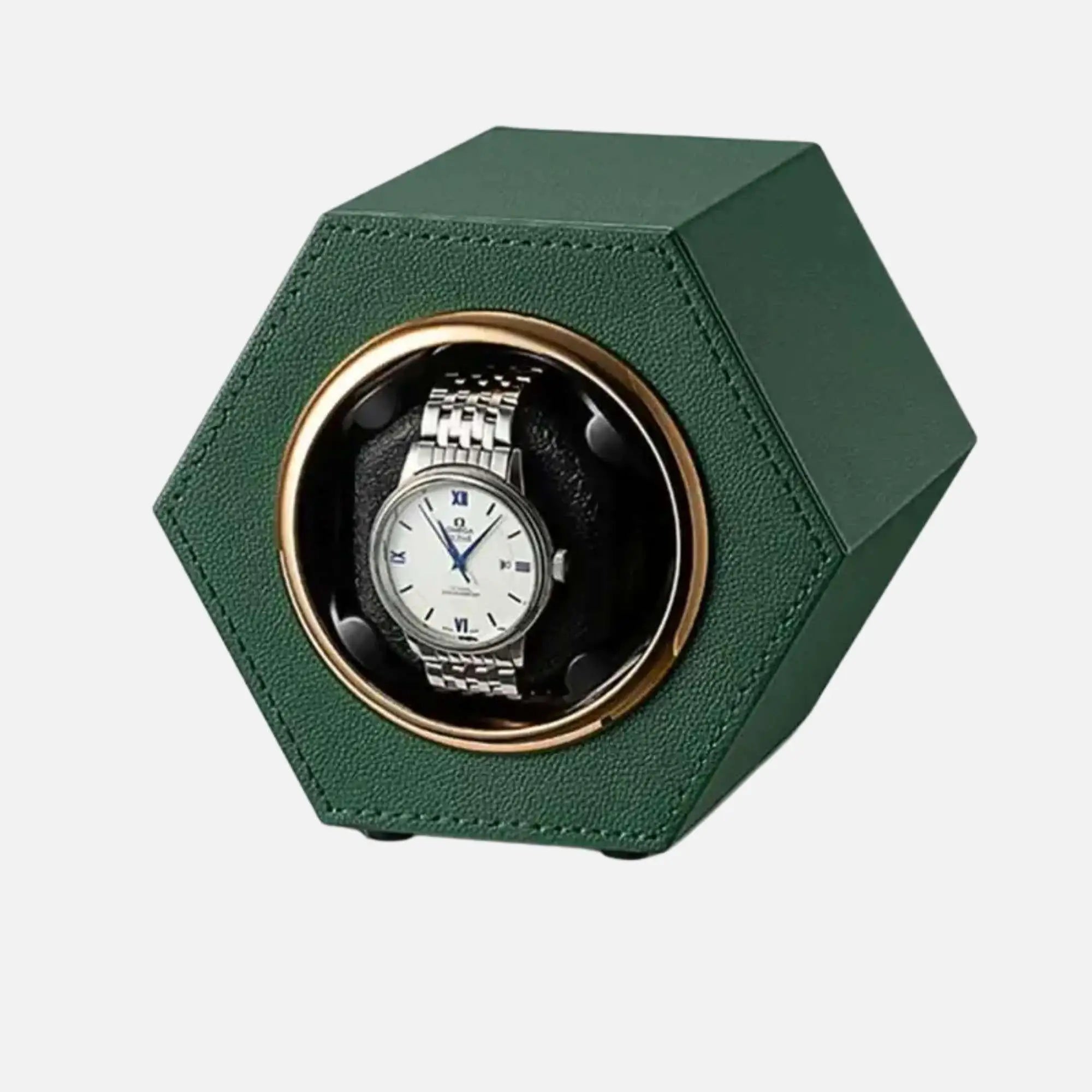 Remontoir à Montre Automatique - Hexa - Vert Anglais | Rotation Horlogère