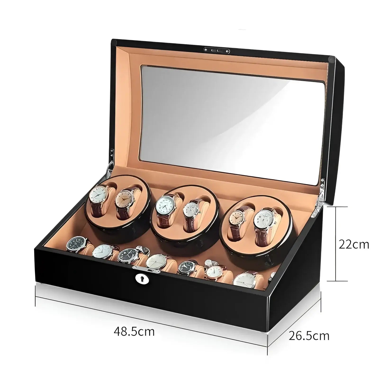Remontoir Automatique pour 6 Montres - Chronos - Rotation Horlogère