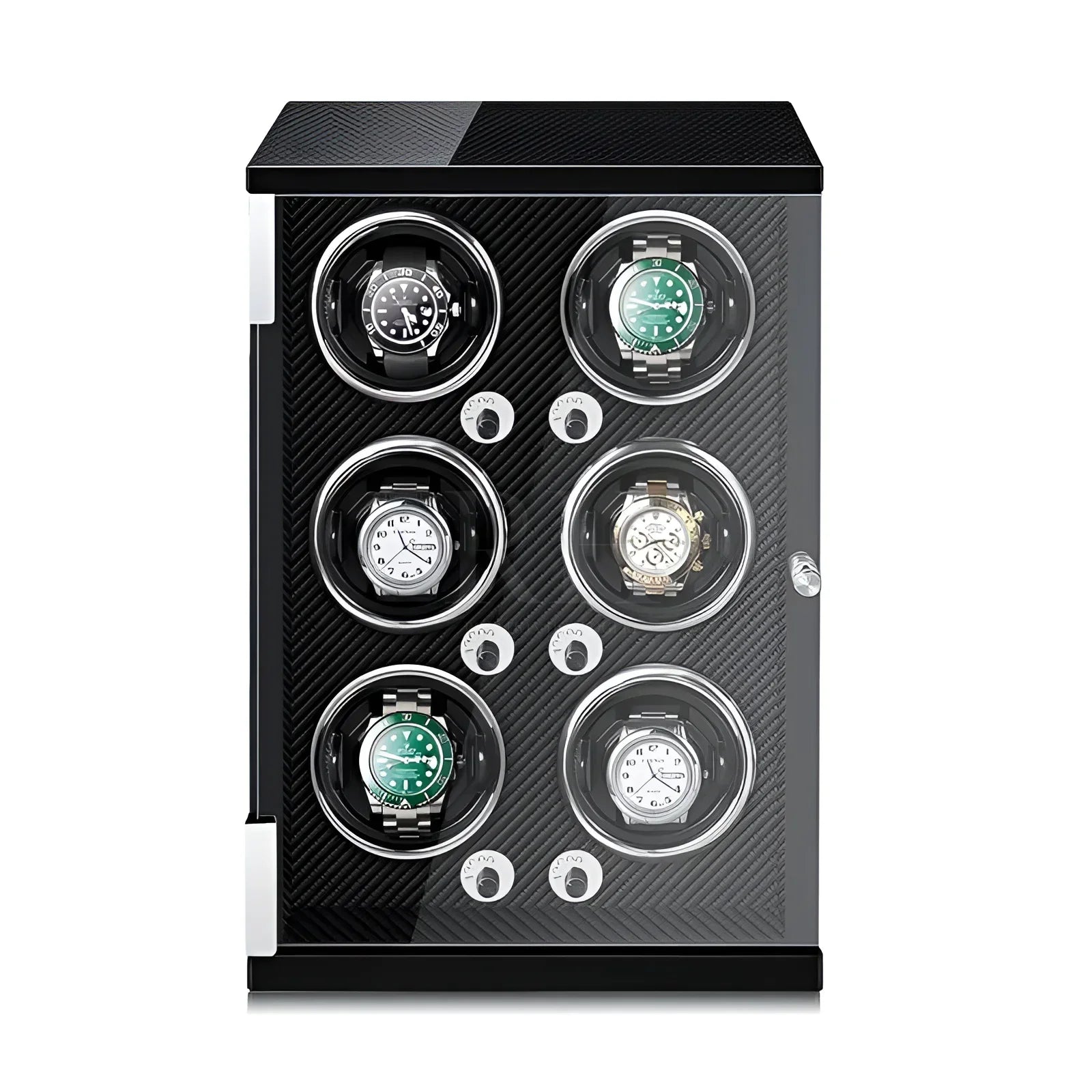 Remontoir Montre 6 Slots - Quantum Ultimate Carbone - Rotation Horlogère